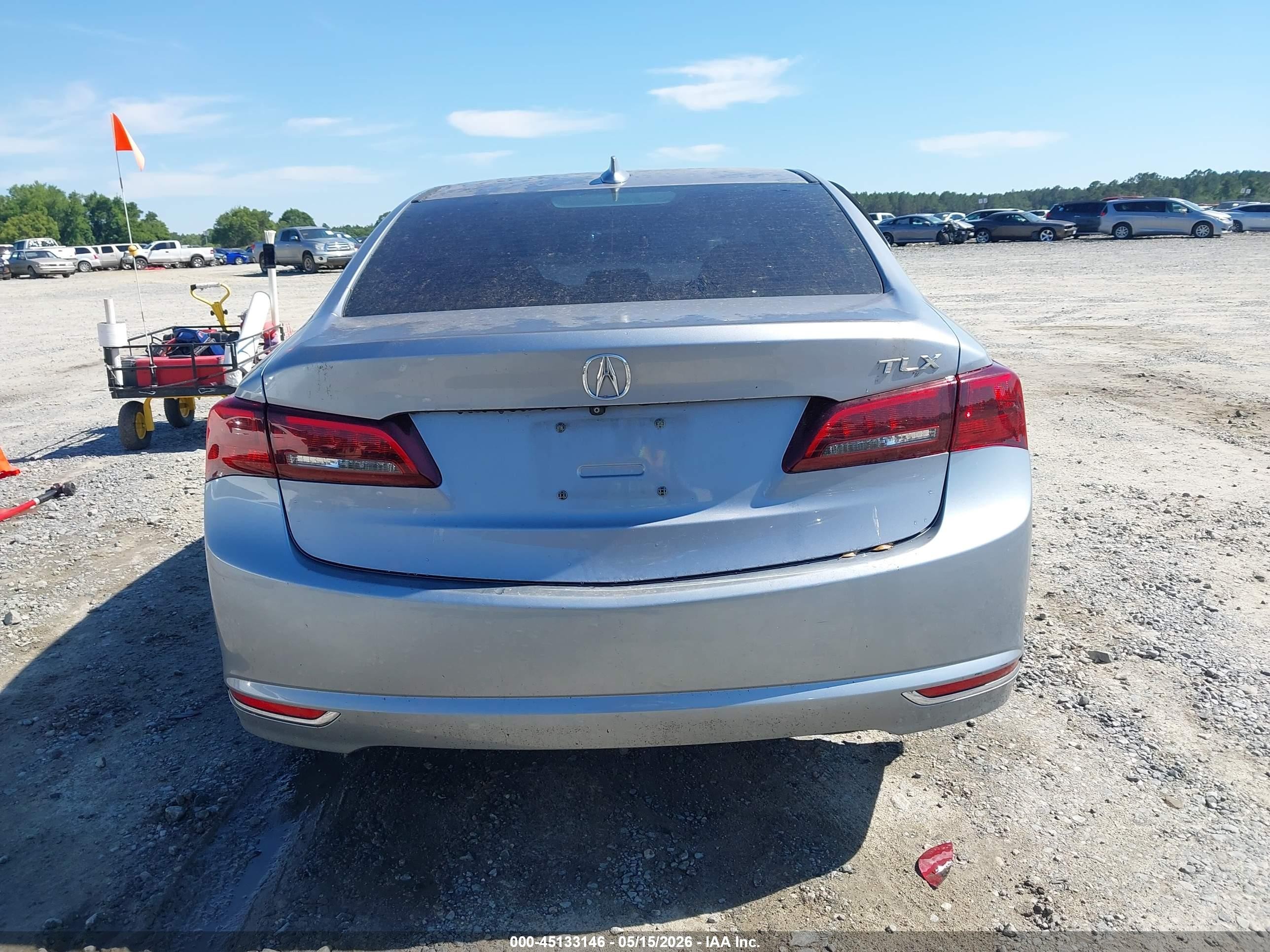 2016 Acura Tlx   Silver vin: 19UUB1F37GA008878