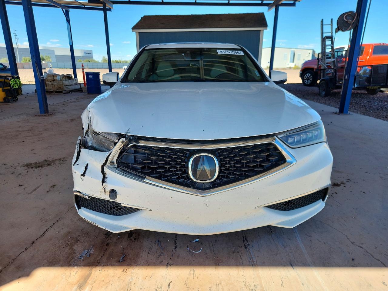 2019 Acura Tlx White vin: 19UUB1F37KA005438