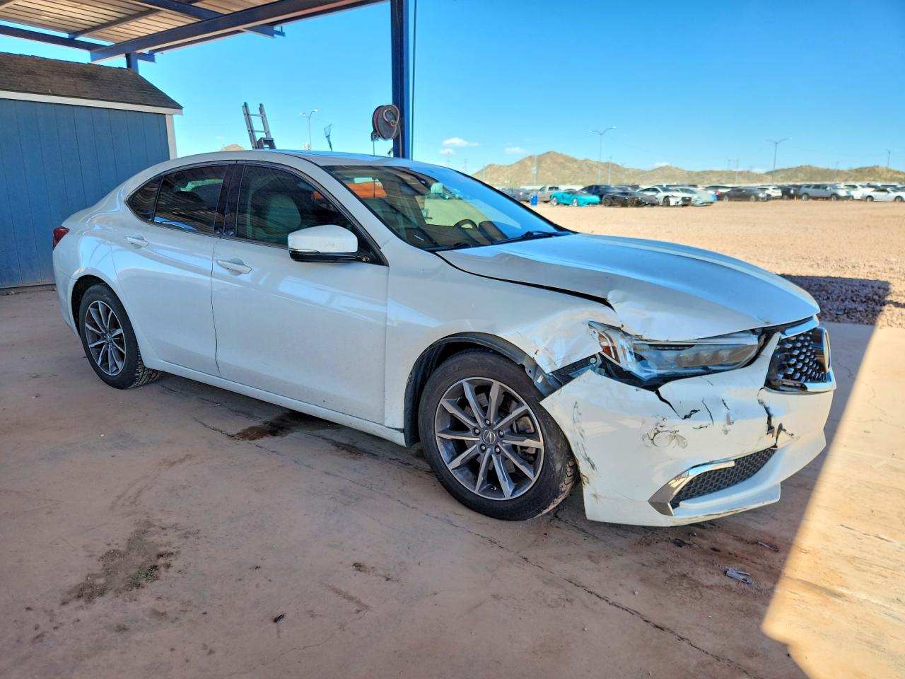 2019 Acura Tlx White vin: 19UUB1F37KA005438