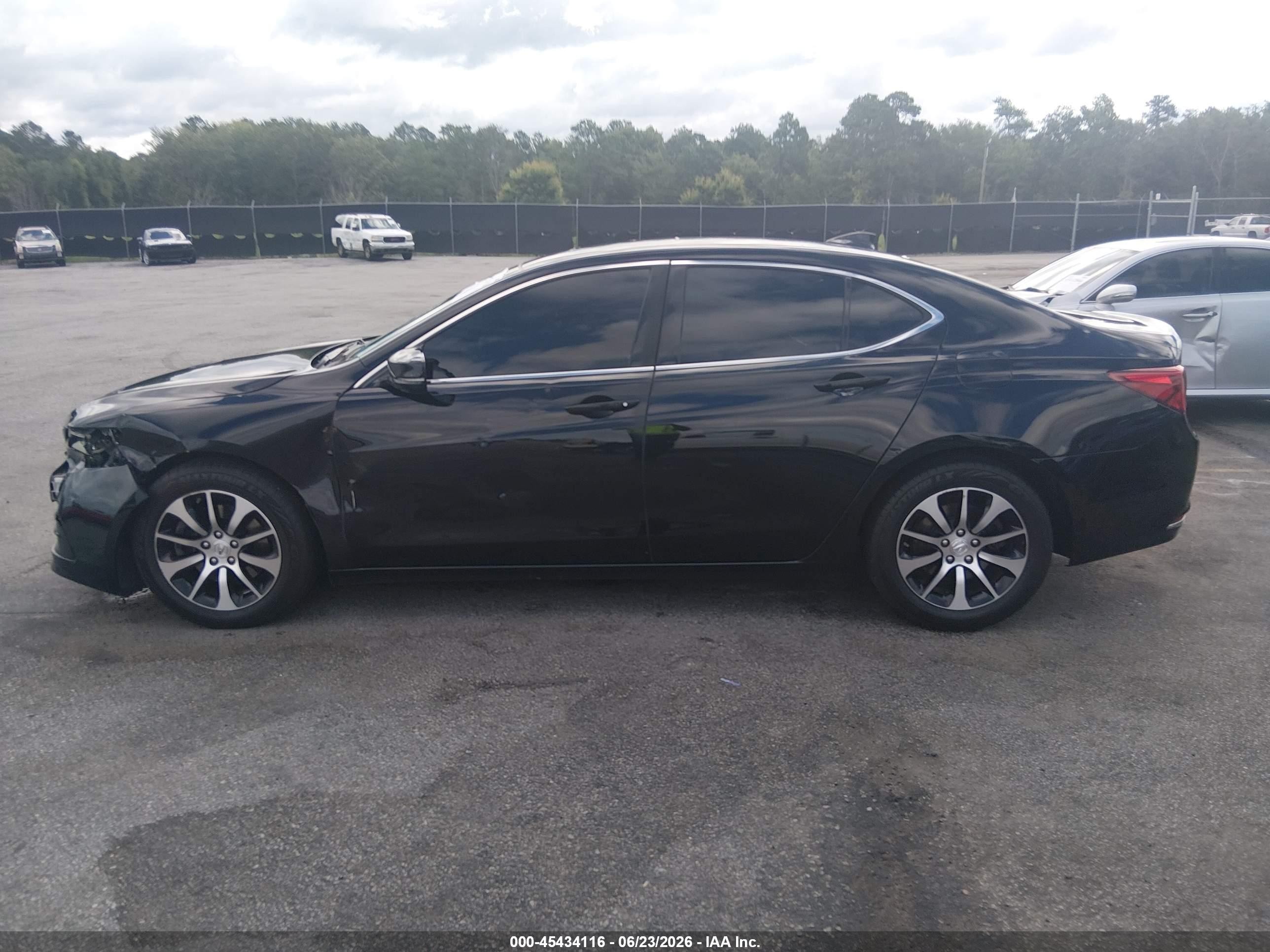 2015 Acura Tlx   Black vin: 19UUB1F38FA003879