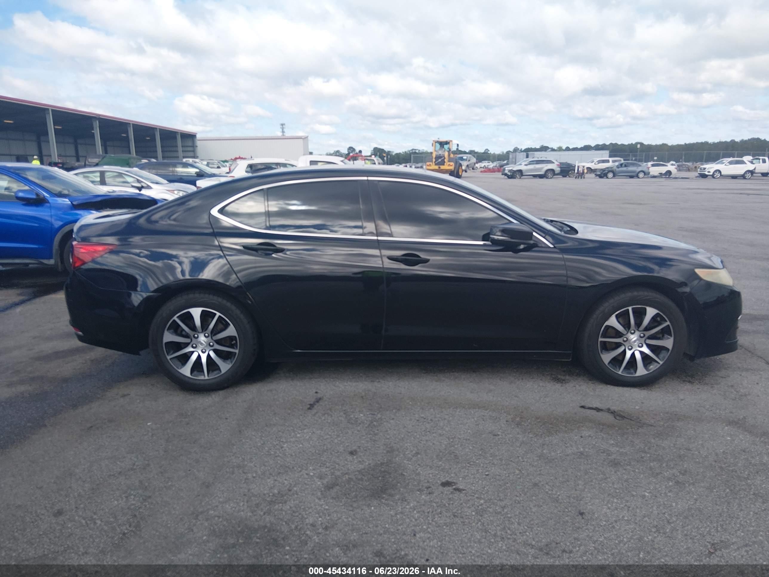 2015 Acura Tlx   Black vin: 19UUB1F38FA003879