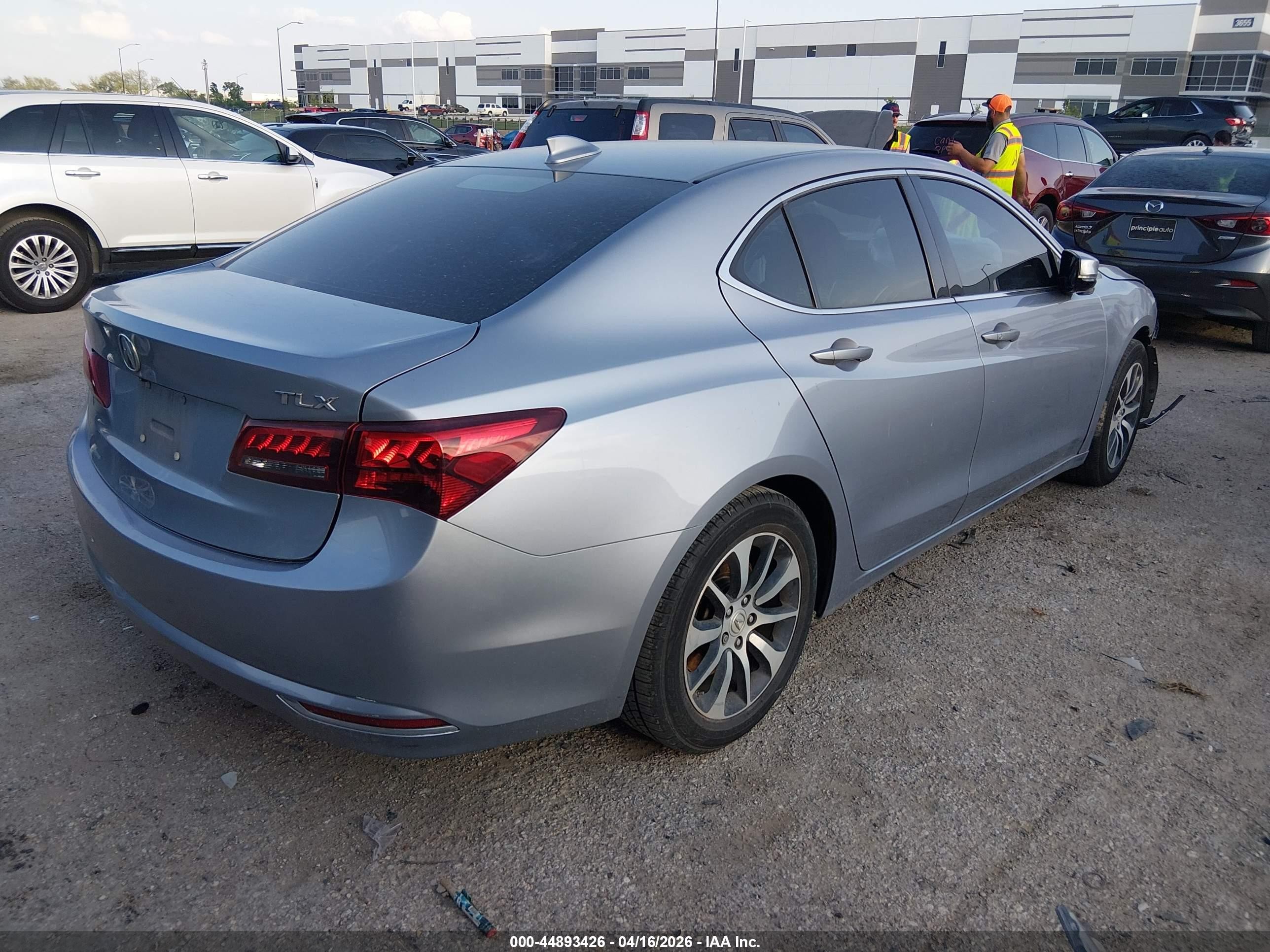 2015 Acura Tlx   Silver vin: 19UUB1F38FA007852