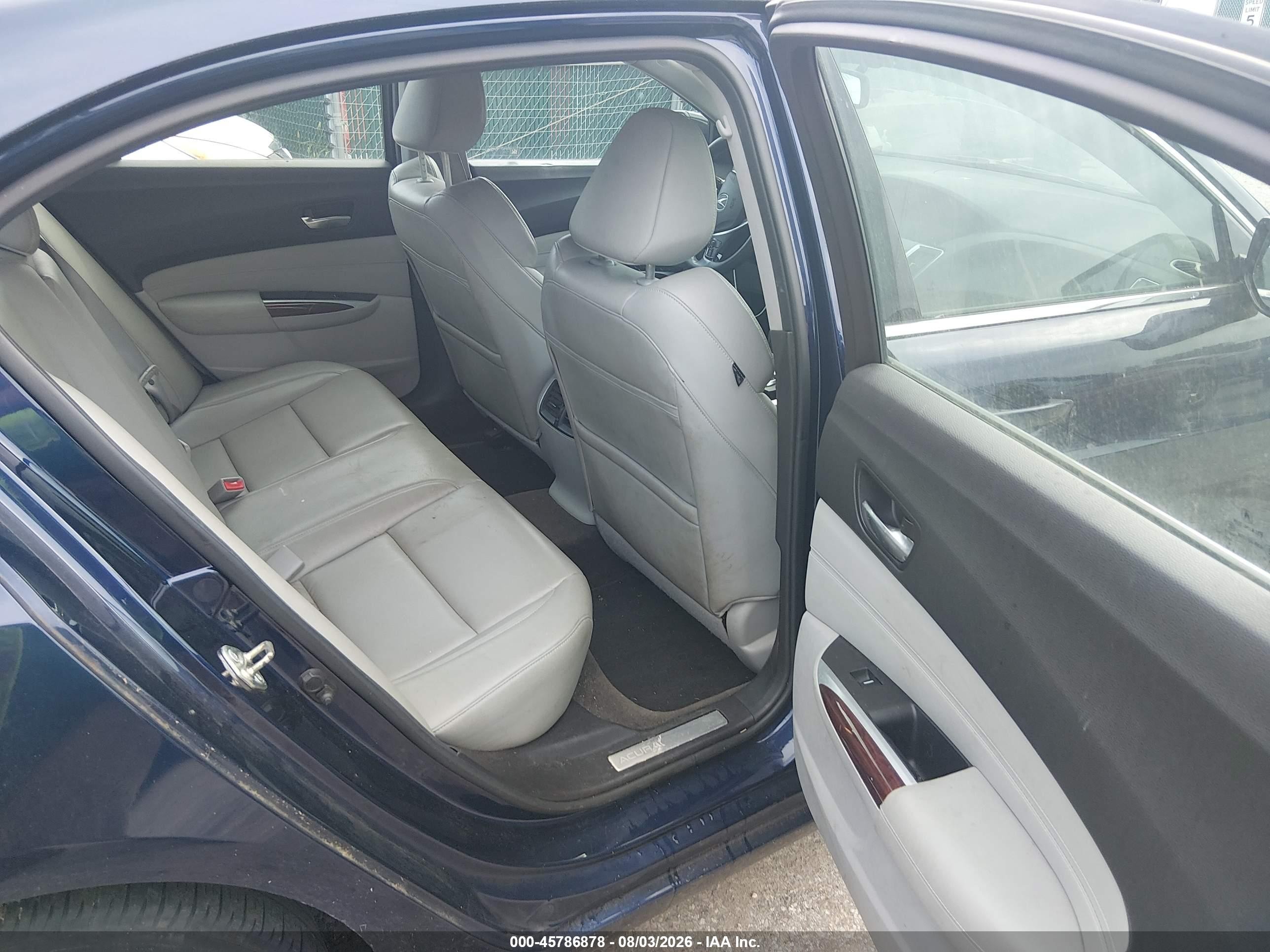 2015 Acura Tlx   Синий vin: 19UUB1F38FA008516