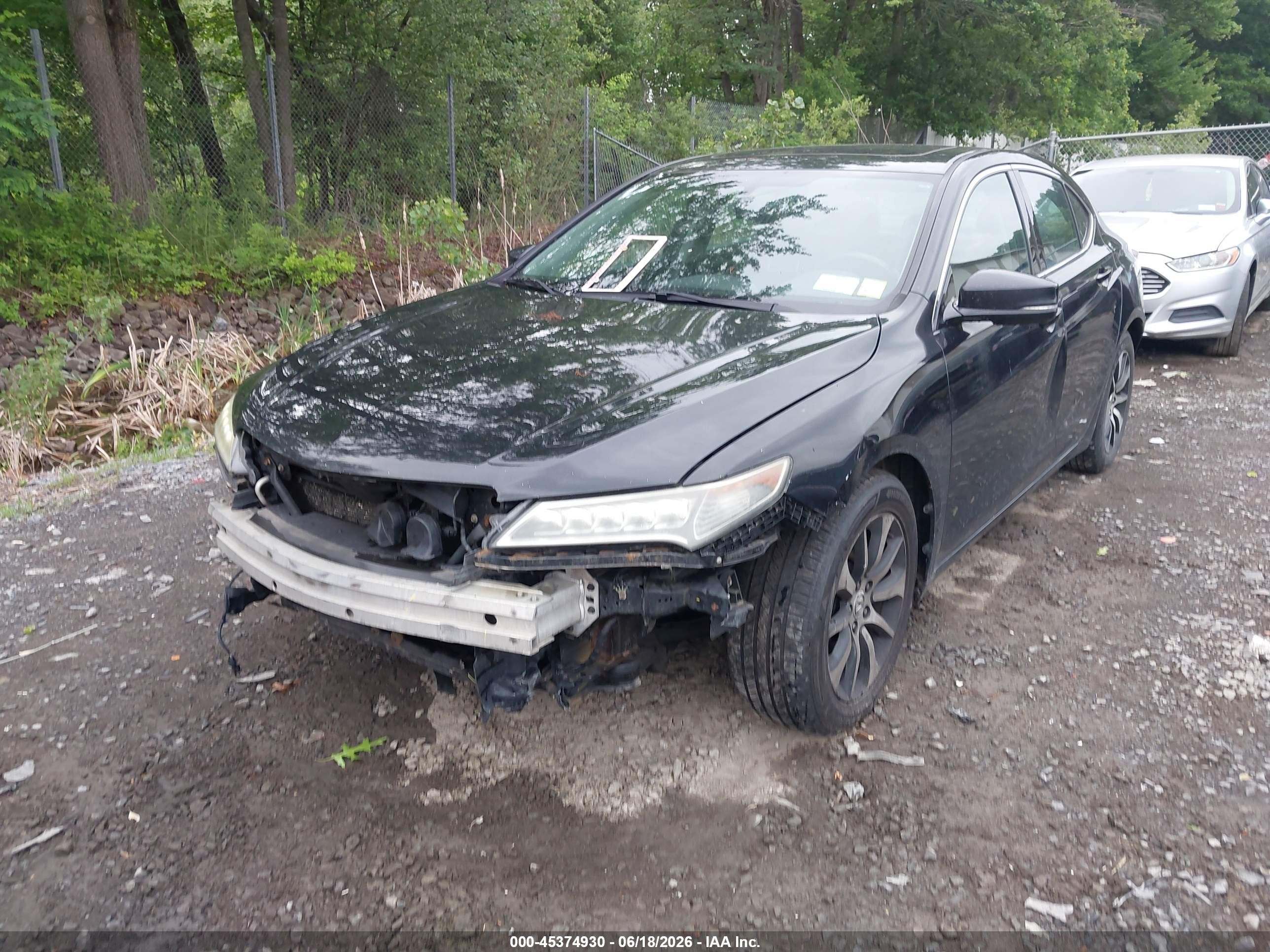 2015 Acura Tlx   Black vin: 19UUB1F38FA020505