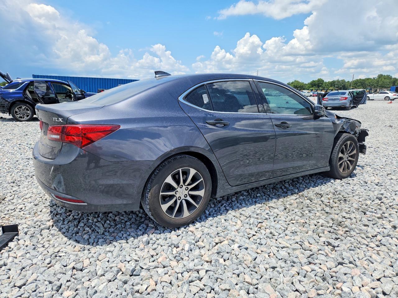 2015 Acura Tlx Charcoal vin: 19UUB1F38FA021220