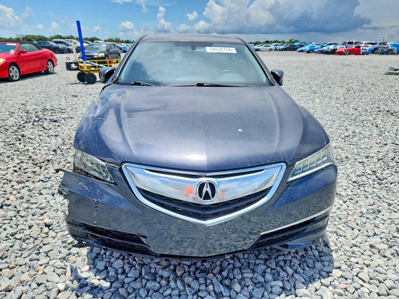 2015 Acura Tlx Charcoal vin: 19UUB1F38FA021220