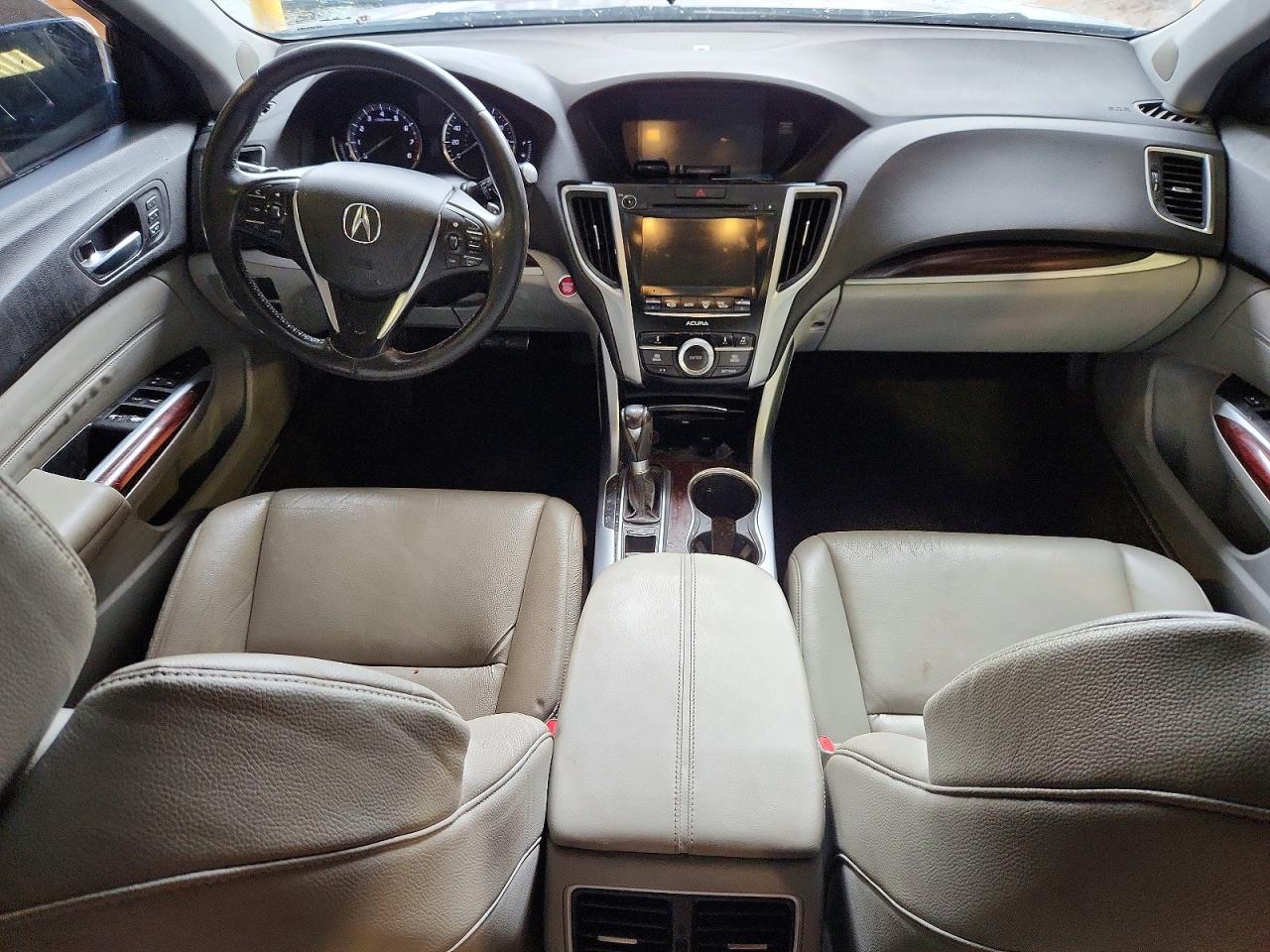 2015 Acura Tlx Gray vin: 19UUB1F38FA022318