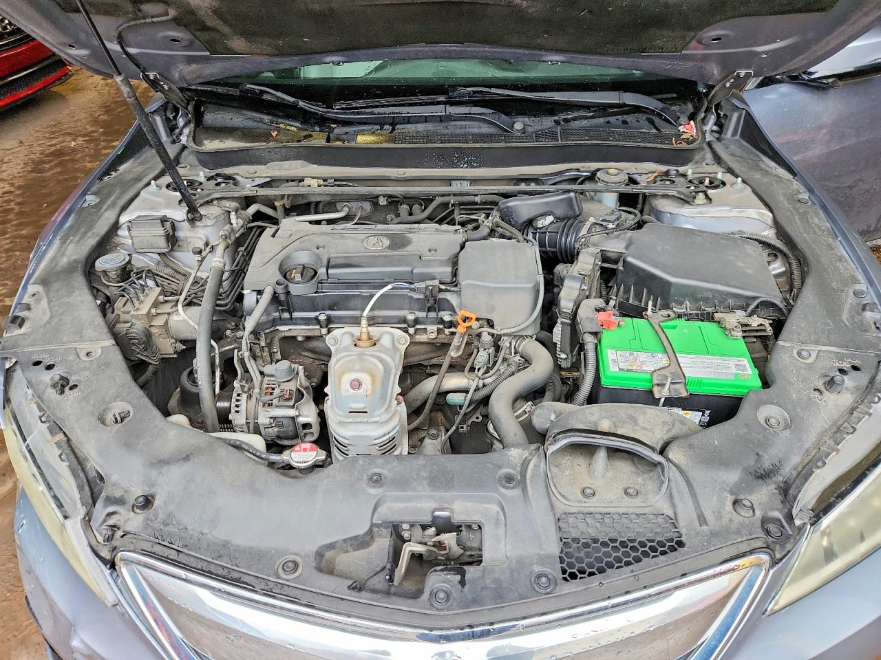 2015 Acura Tlx Gray vin: 19UUB1F38FA022318