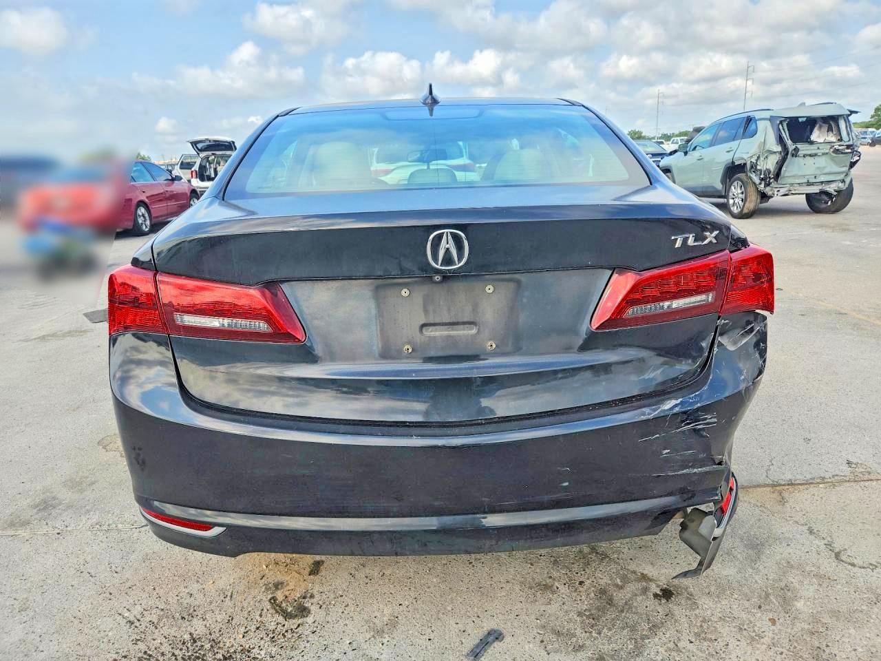2015 Acura Tlx Черный vin: 19UUB1F38FA023243