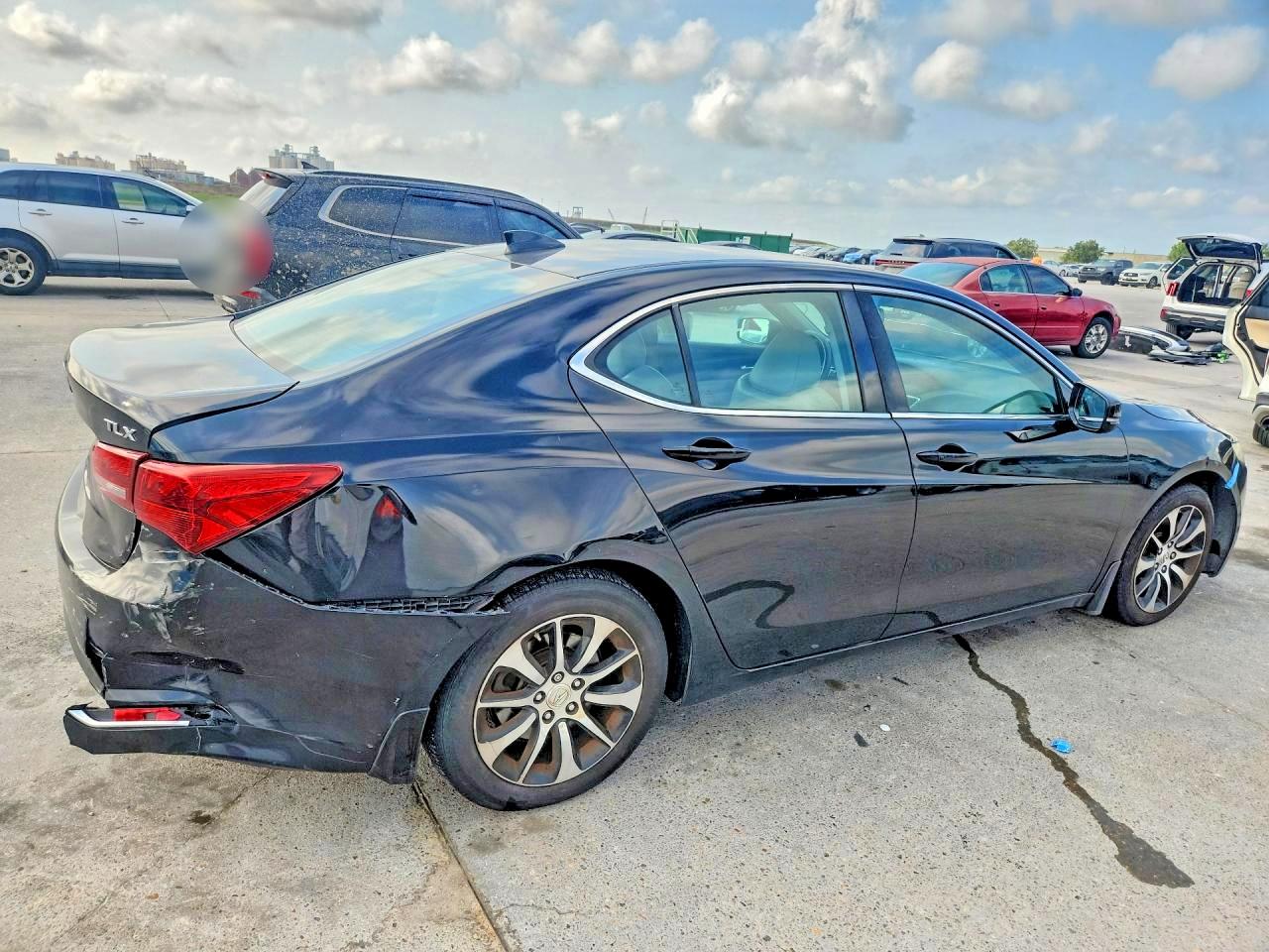 2015 Acura Tlx Черный vin: 19UUB1F38FA023243