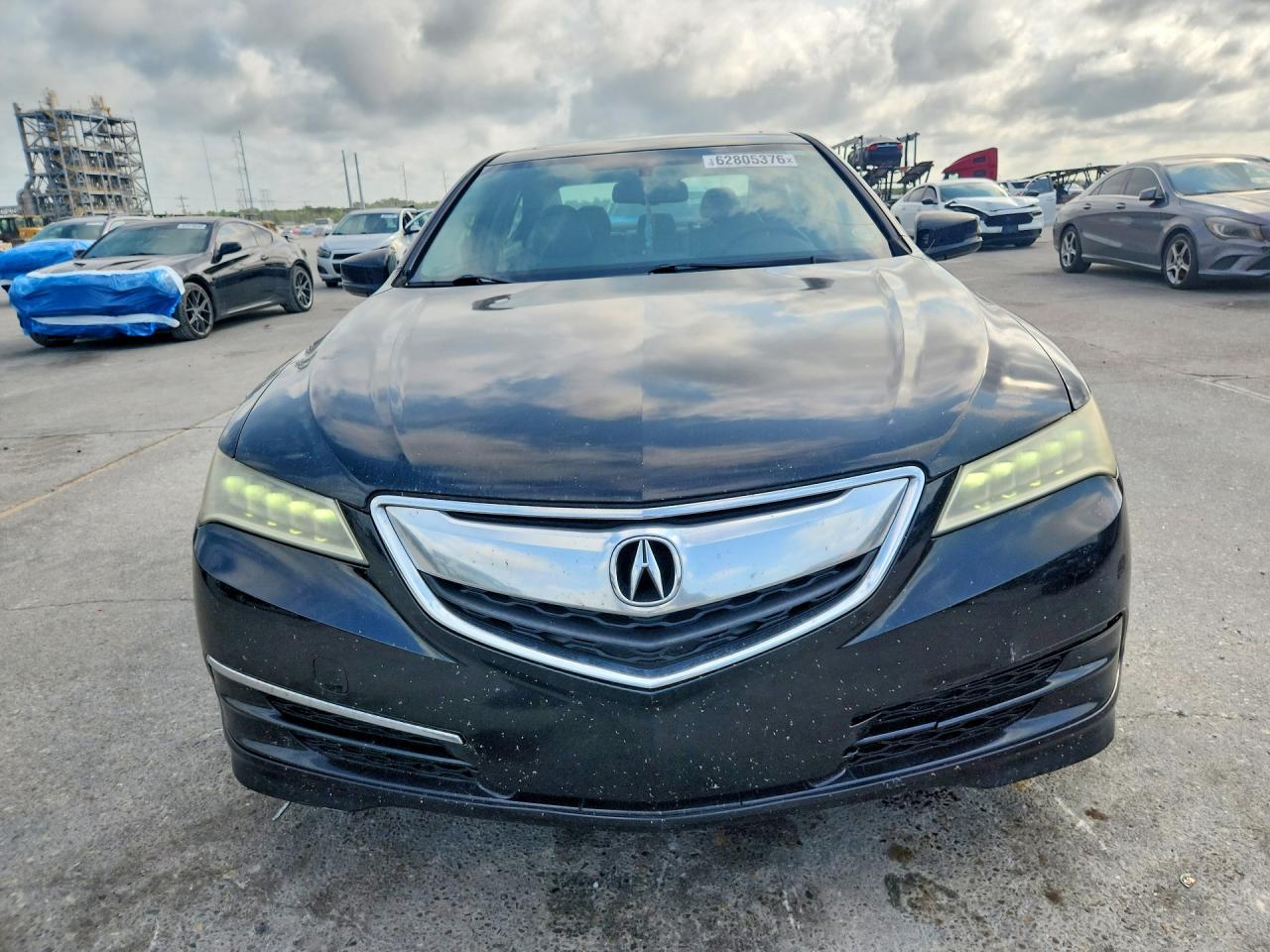 2015 Acura Tlx Черный vin: 19UUB1F38FA023243