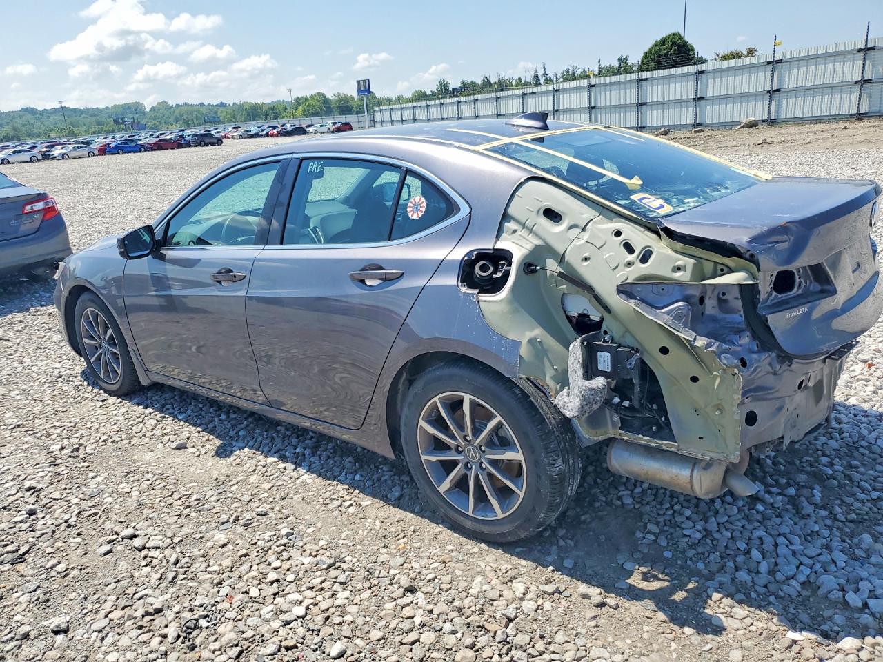 2020 Acura Tlx Gray vin: 19UUB1F38LA009323