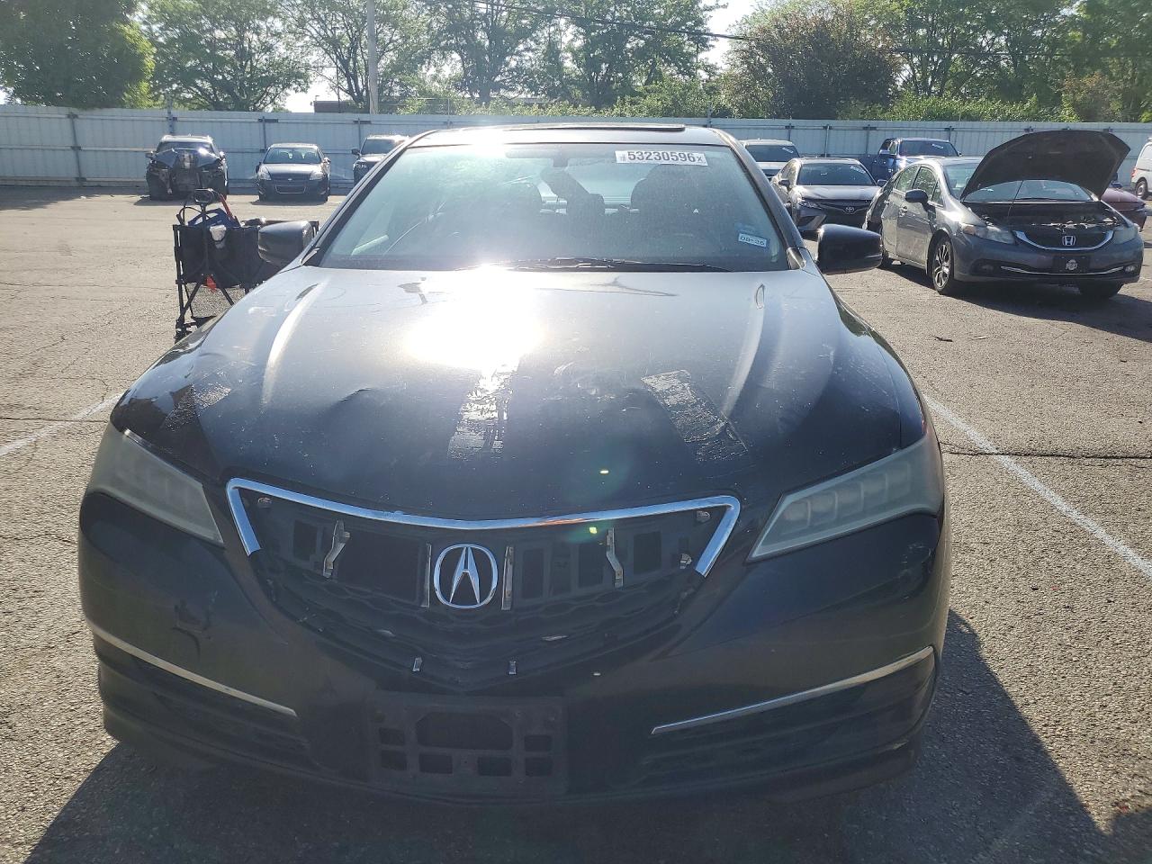 2015 Acura Tlx Black vin: 19UUB1F39FA013739