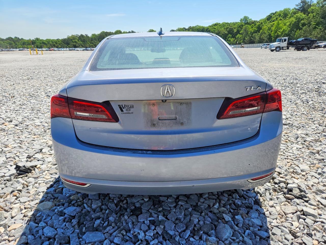 2015 Acura Tlx Silver vin: 19UUB1F39FA020268