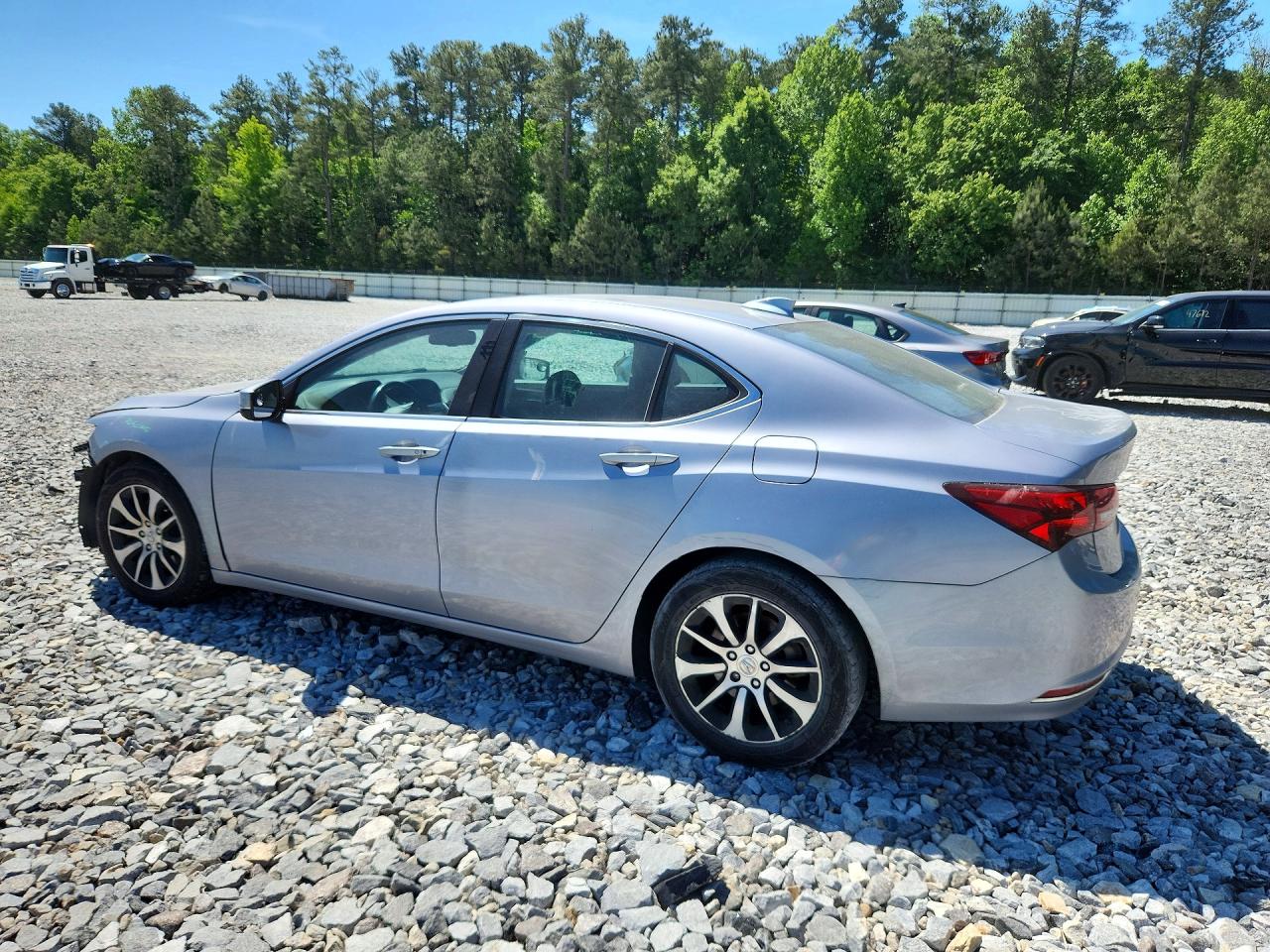 2015 Acura Tlx Silver vin: 19UUB1F39FA020268