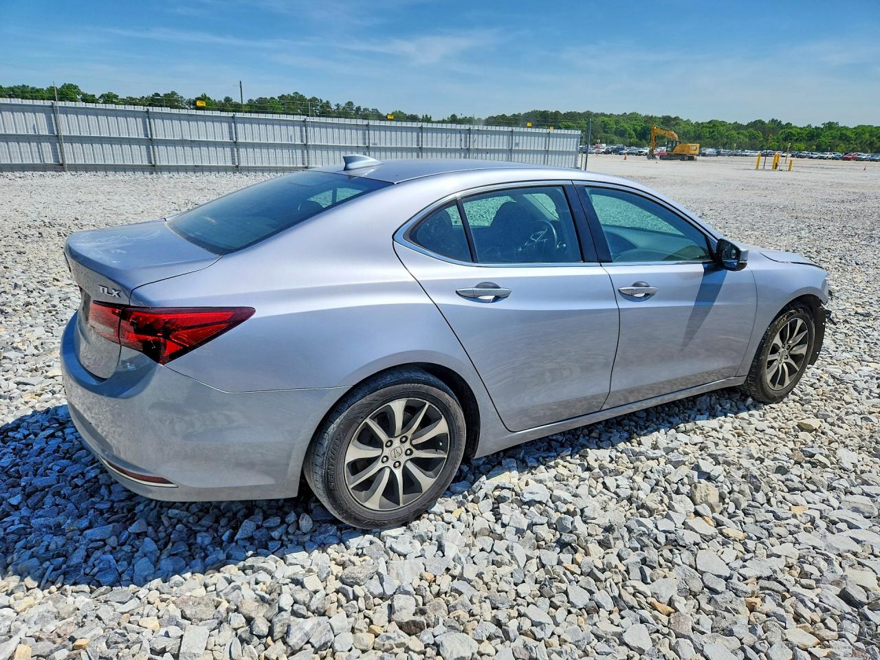 2015 Acura Tlx Silver vin: 19UUB1F39FA020268