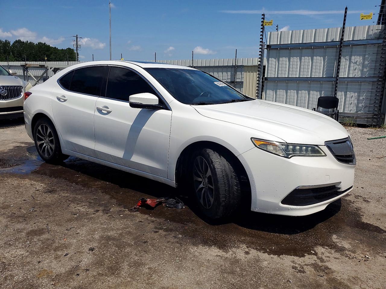 2015 Acura Tlx White vin: 19UUB1F39FA024711