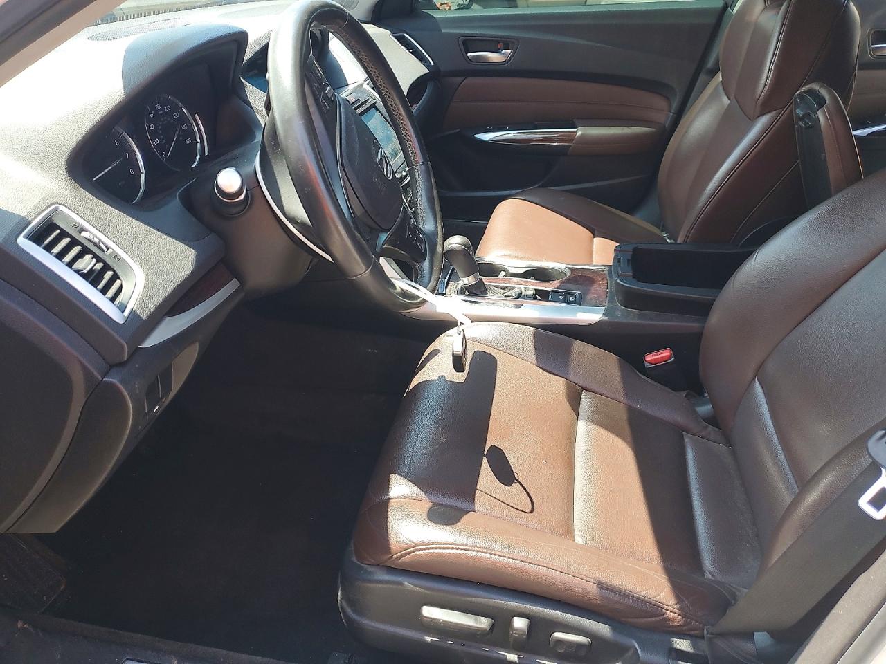 2015 Acura Tlx White vin: 19UUB1F39FA024711