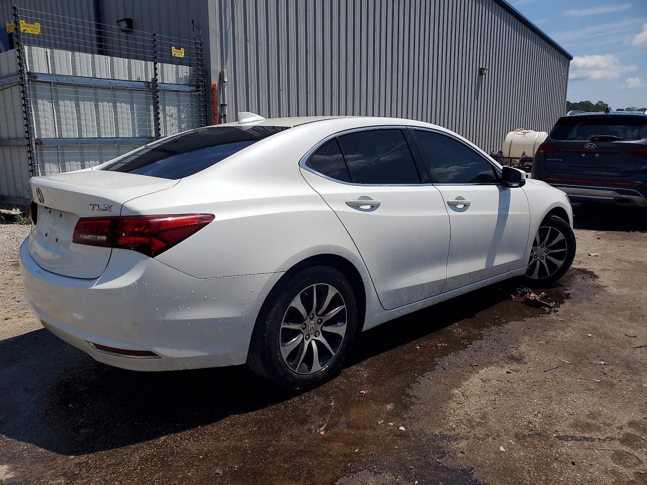2015 Acura Tlx White vin: 19UUB1F39FA024711
