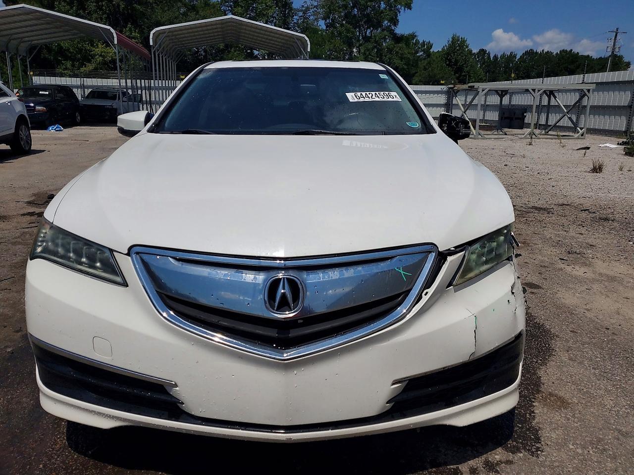 2015 Acura Tlx White vin: 19UUB1F39FA024711