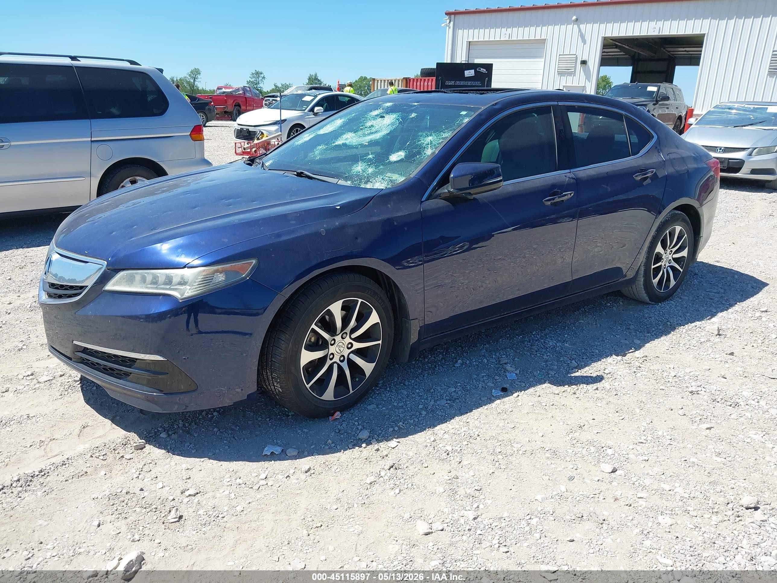 2015 Acura Tlx   Blue vin: 19UUB1F39FA026880