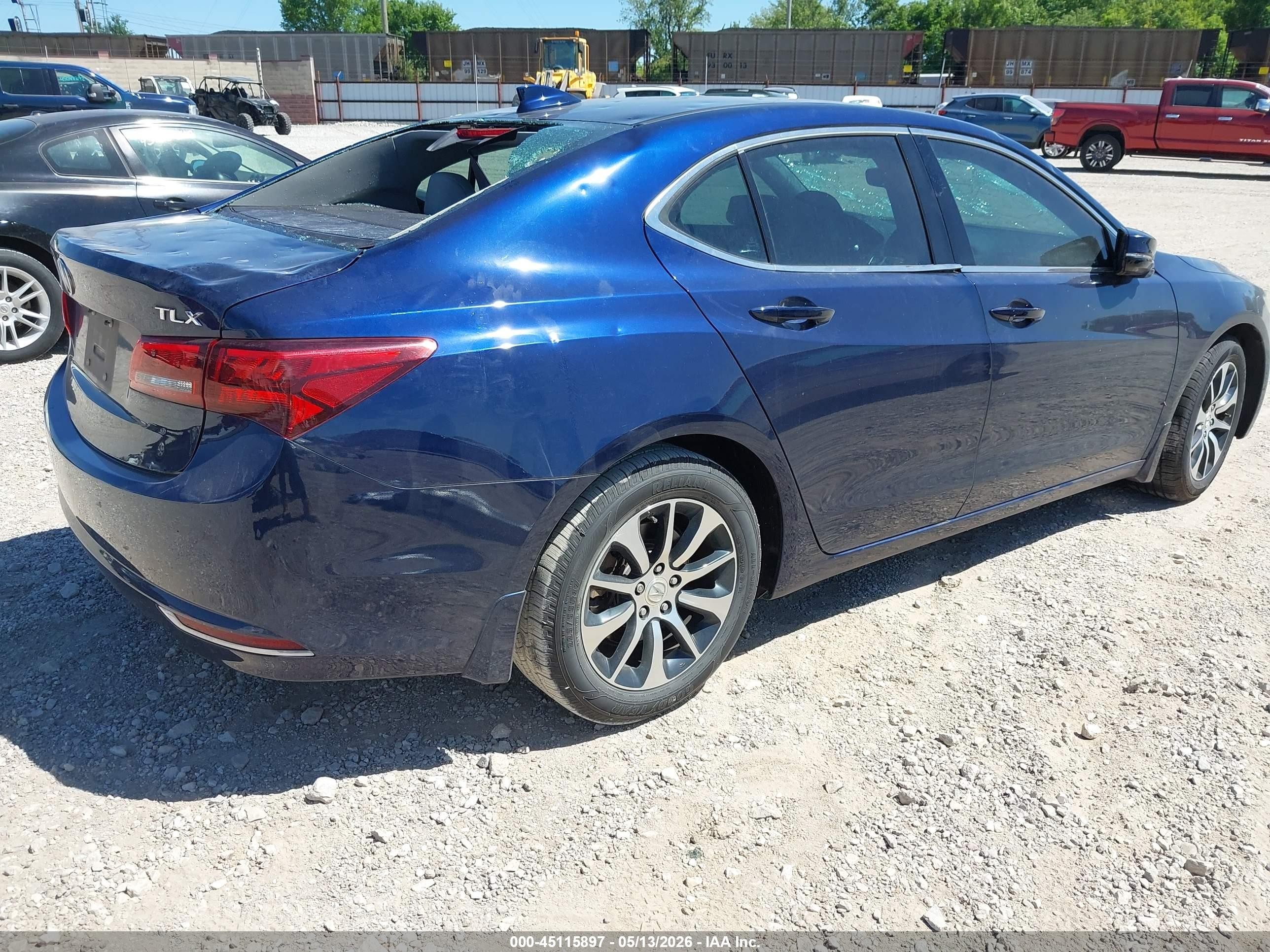 2015 Acura Tlx   Blue vin: 19UUB1F39FA026880