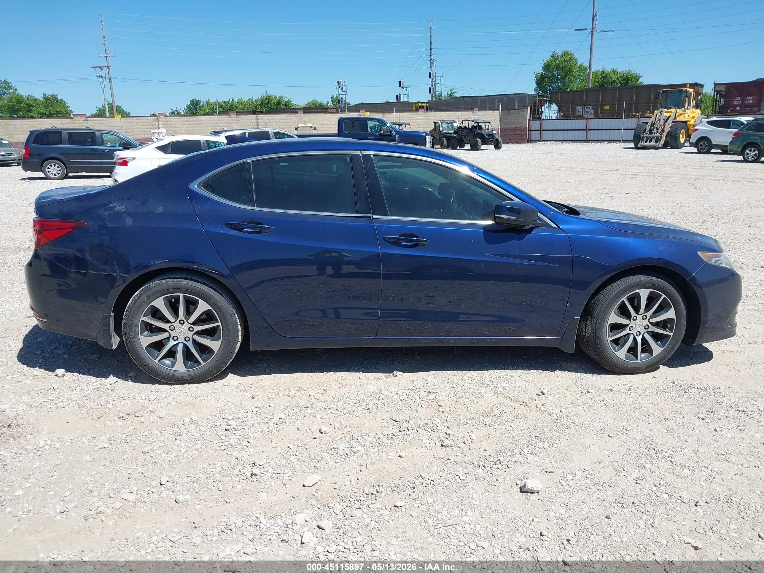 2015 Acura Tlx   Blue vin: 19UUB1F39FA026880