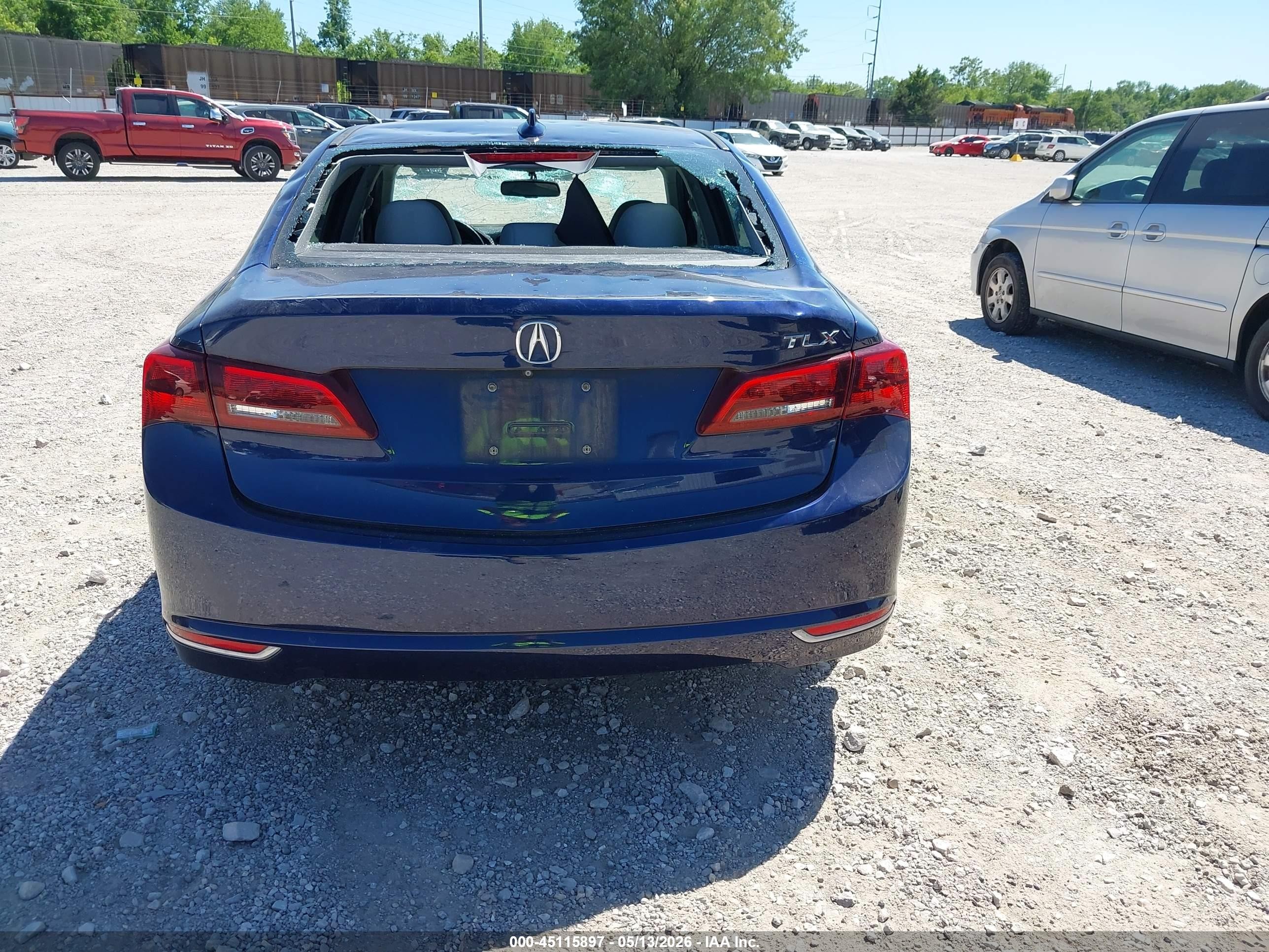 2015 Acura Tlx   Blue vin: 19UUB1F39FA026880