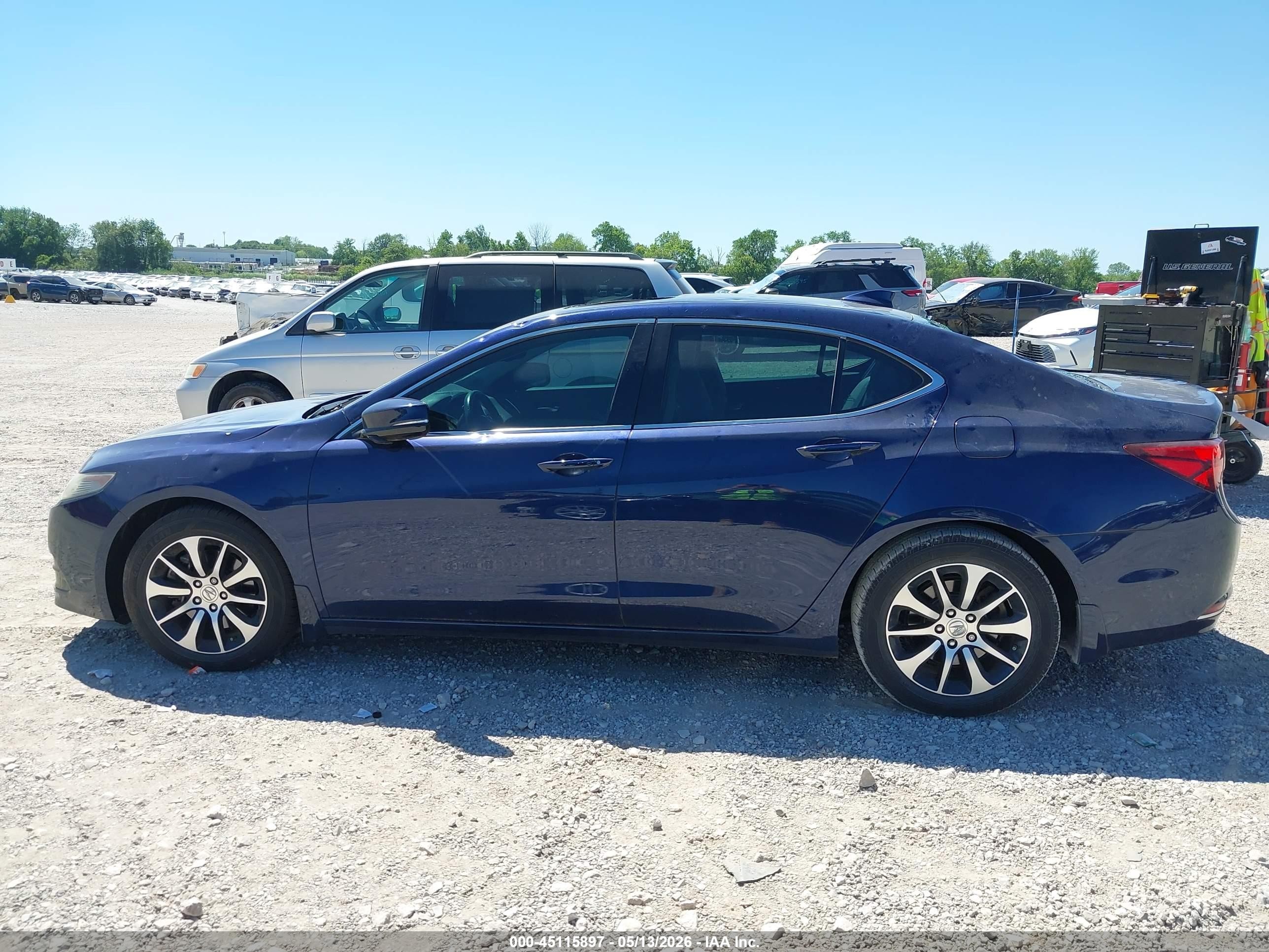 2015 Acura Tlx   Blue vin: 19UUB1F39FA026880