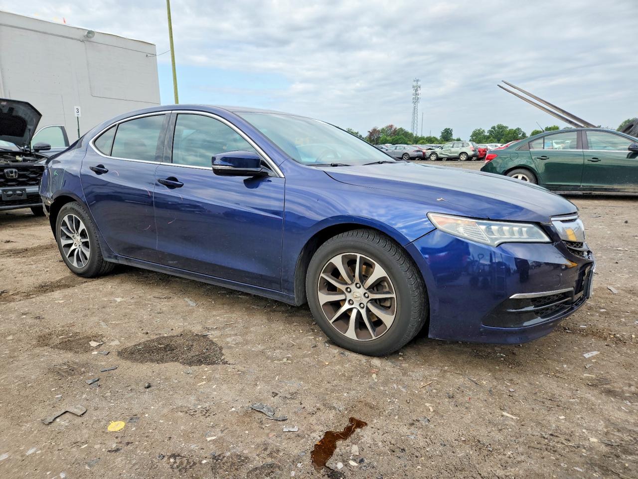 2015 Acura Tlx Blue vin: 19UUB1F3XFA005195