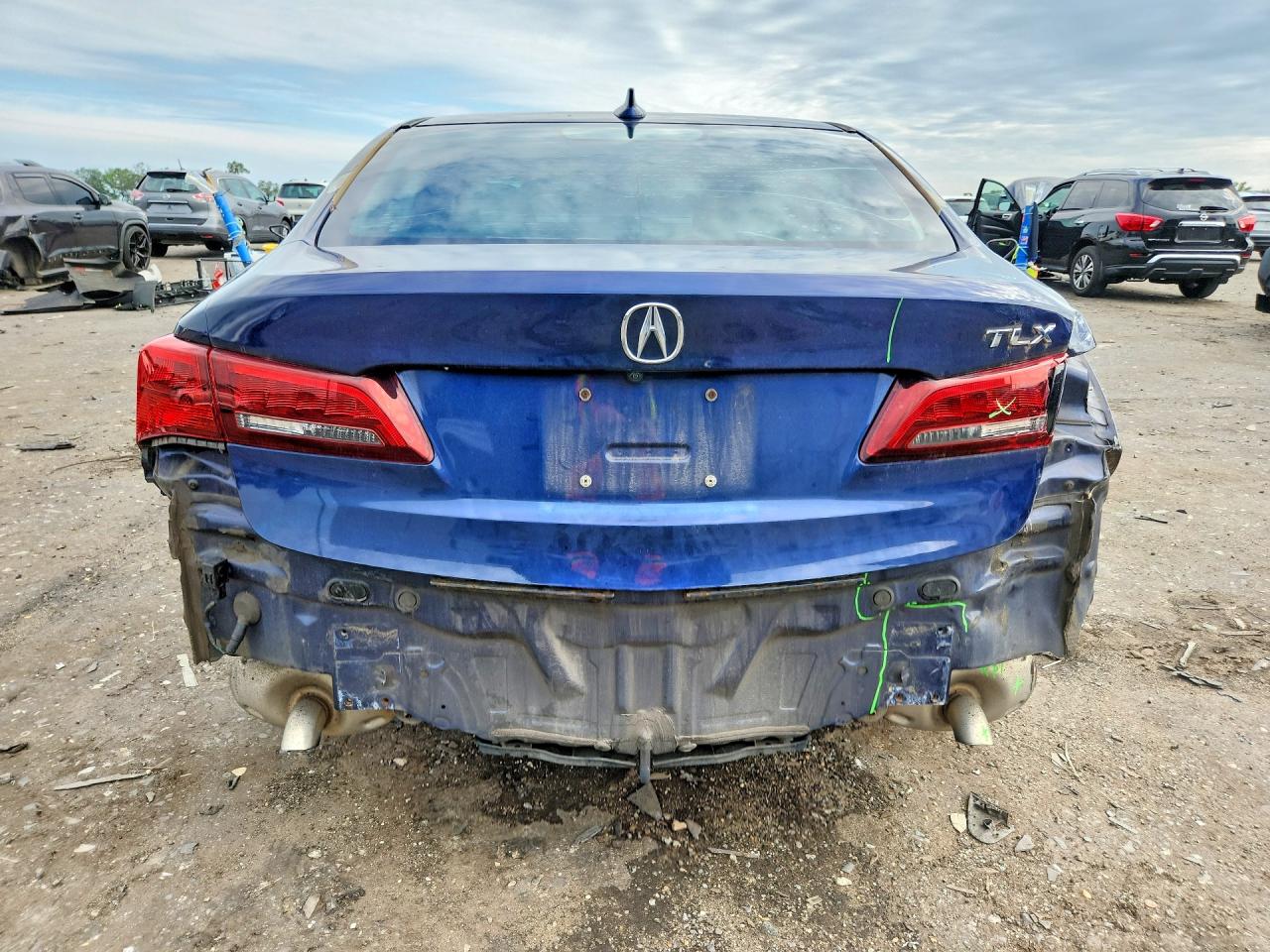 2015 Acura Tlx Blue vin: 19UUB1F3XFA005195