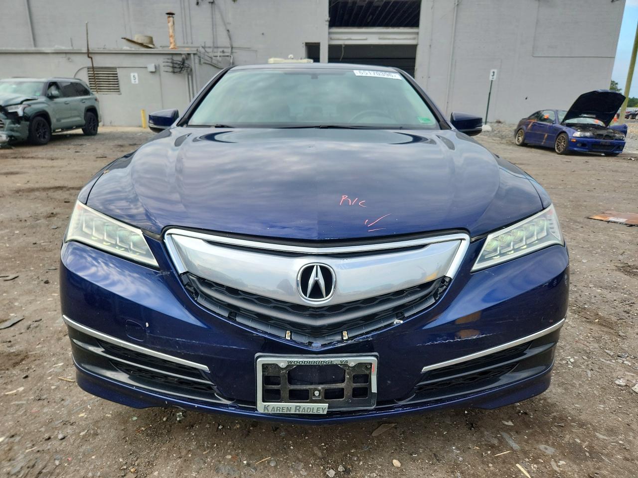 2015 Acura Tlx Blue vin: 19UUB1F3XFA005195