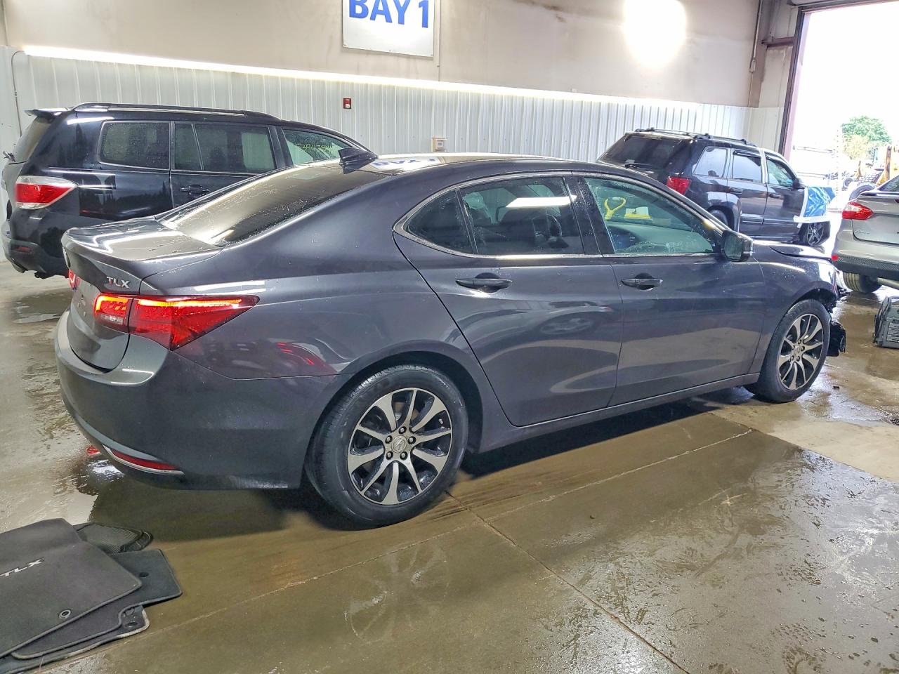 2015 Acura Tlx Черный vin: 19UUB1F3XFA005827
