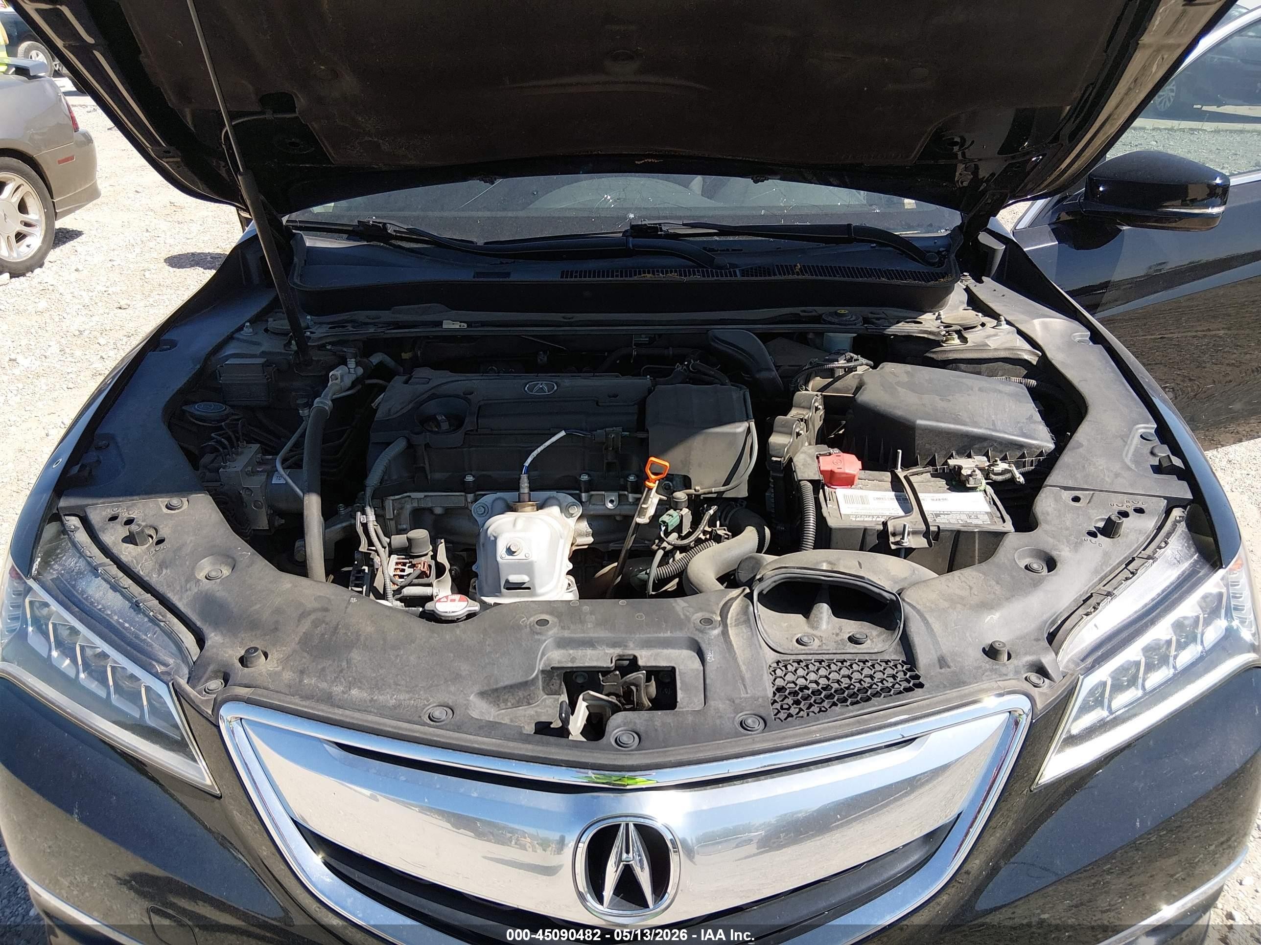 2015 Acura Tlx   Black vin: 19UUB1F3XFA007206