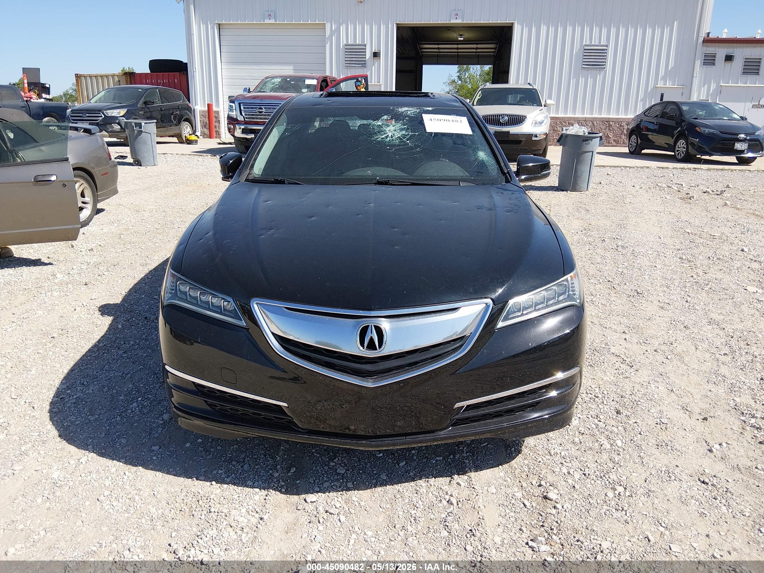 2015 Acura Tlx   Black vin: 19UUB1F3XFA007206