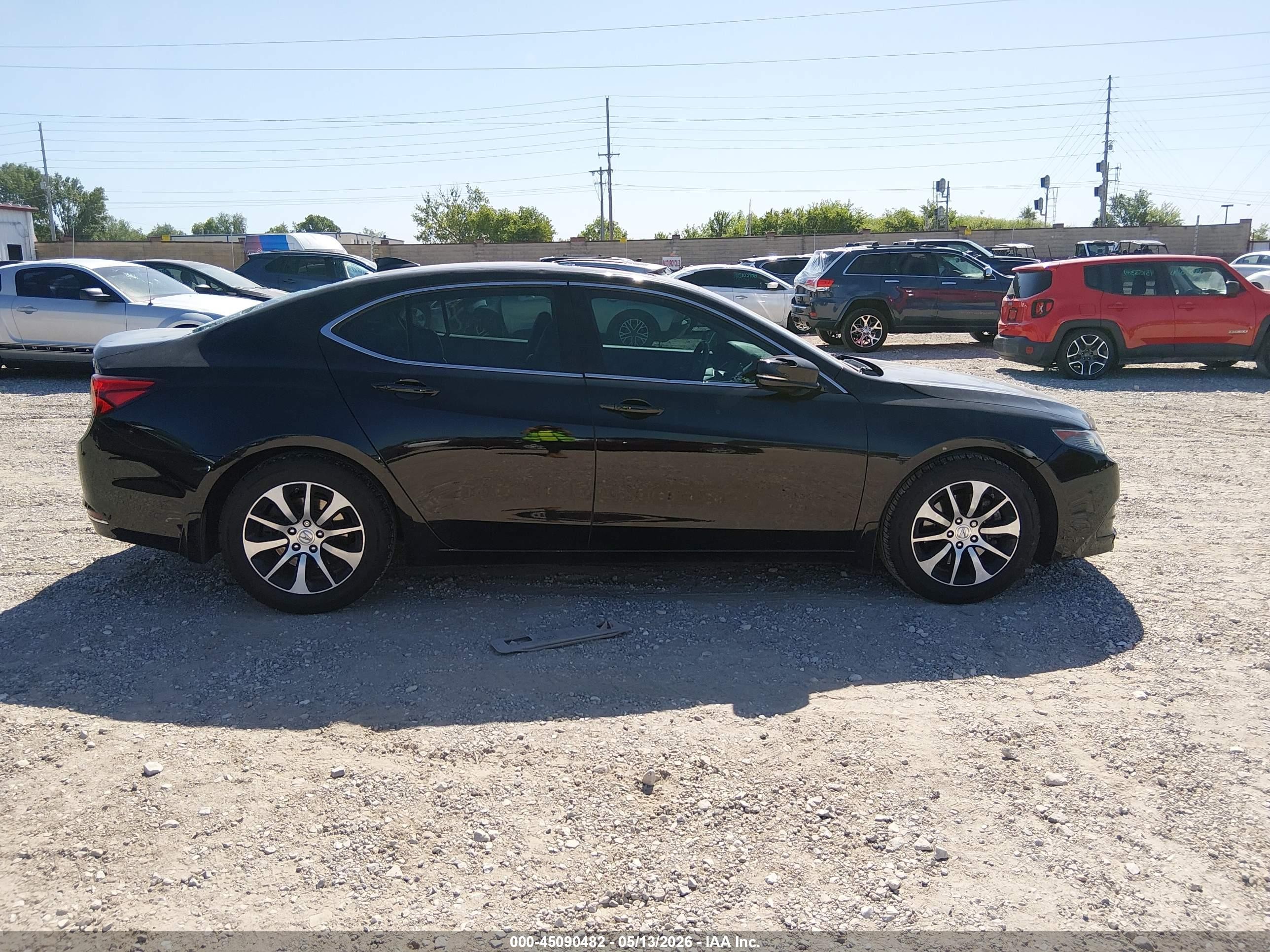 2015 Acura Tlx   Black vin: 19UUB1F3XFA007206