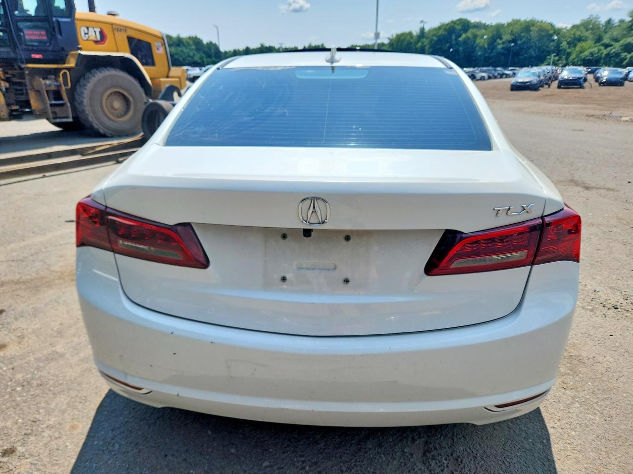 2015 Acura Tlx White vin: 19UUB1F3XFA011935