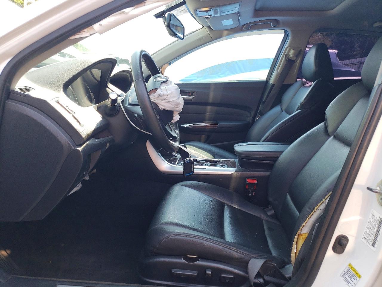 2015 Acura Tlx White vin: 19UUB1F3XFA011935