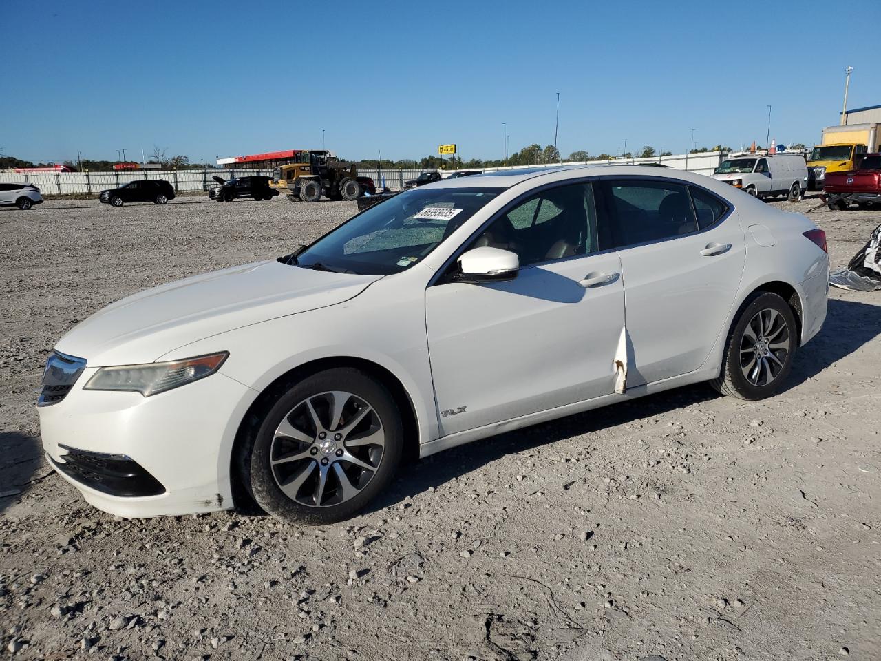 2015 Acura Tlx Белый vin: 19UUB1F3XFA012924