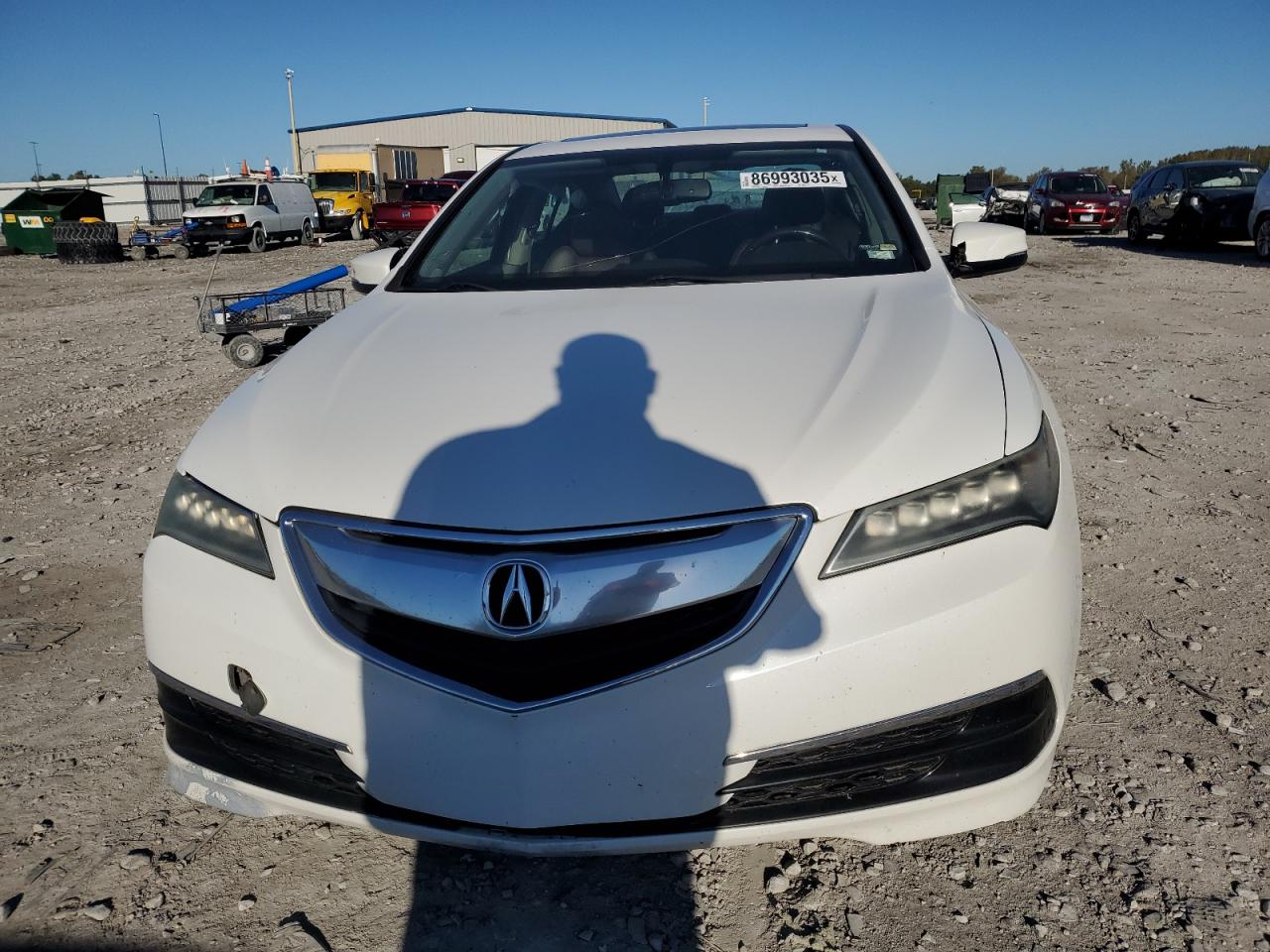 2015 Acura Tlx Белый vin: 19UUB1F3XFA012924