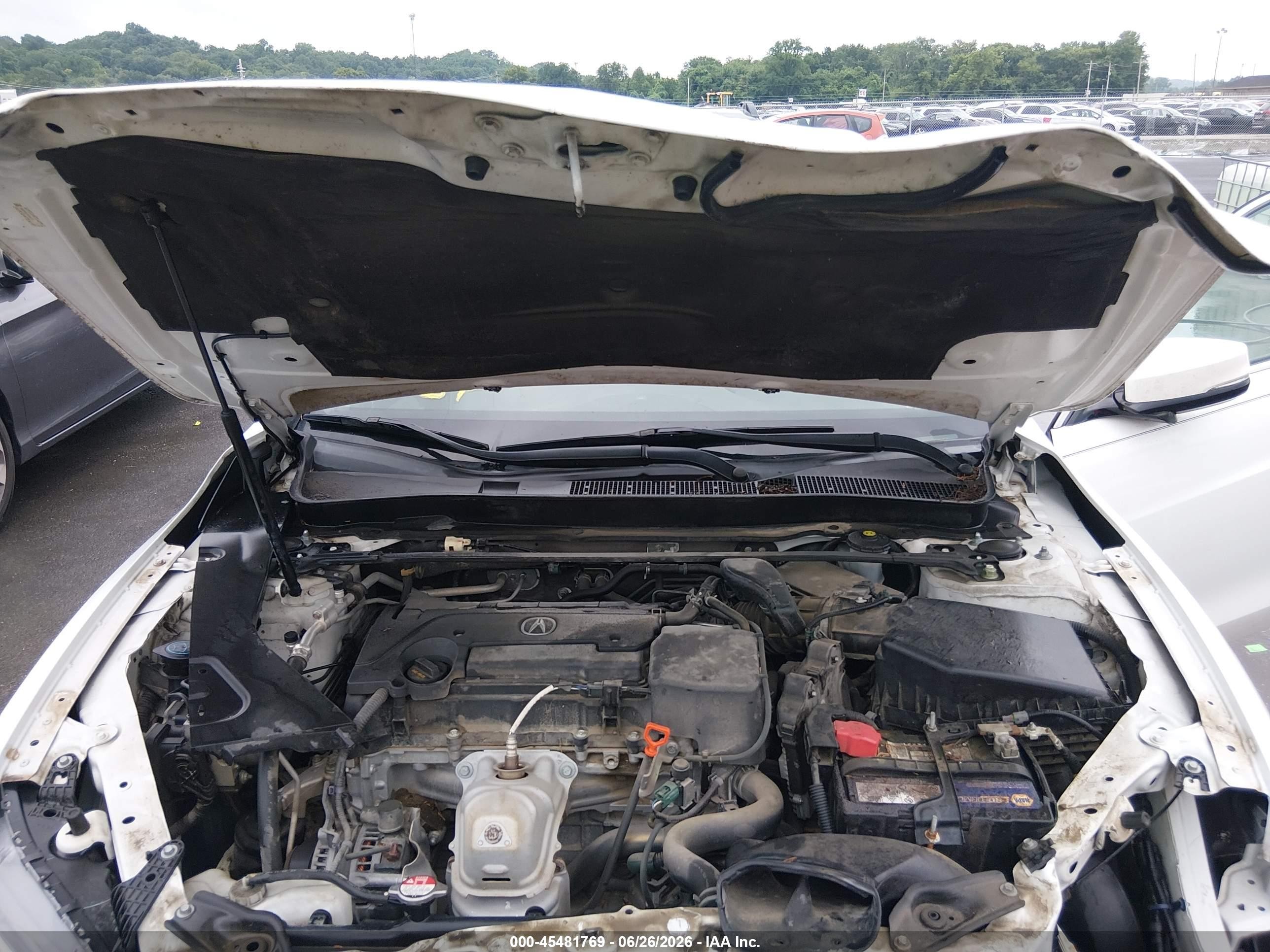 2015 Acura Tlx   White vin: 19UUB1F3XFA014771