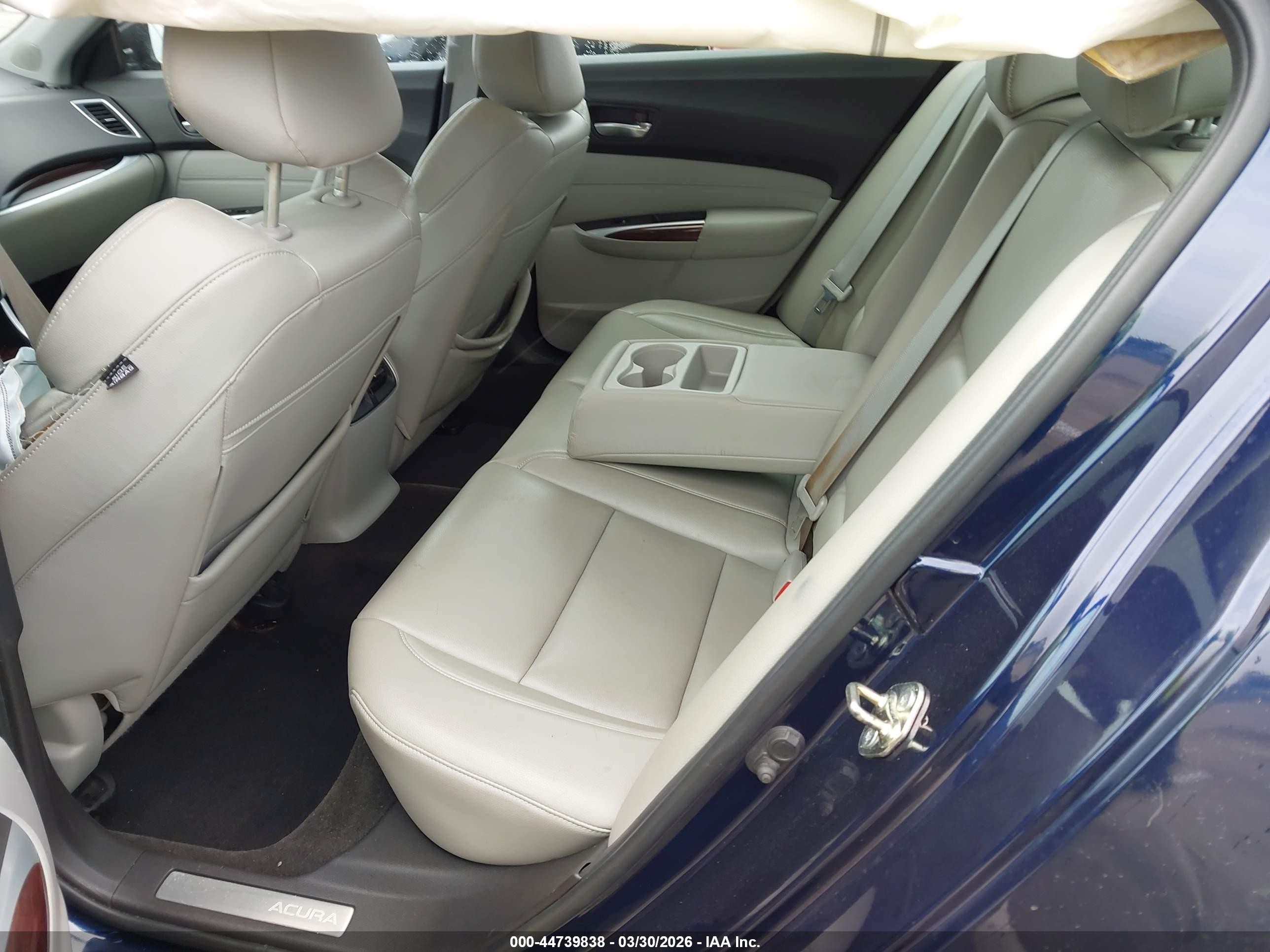 2015 Acura Tlx   Синий vin: 19UUB1F3XFA016438