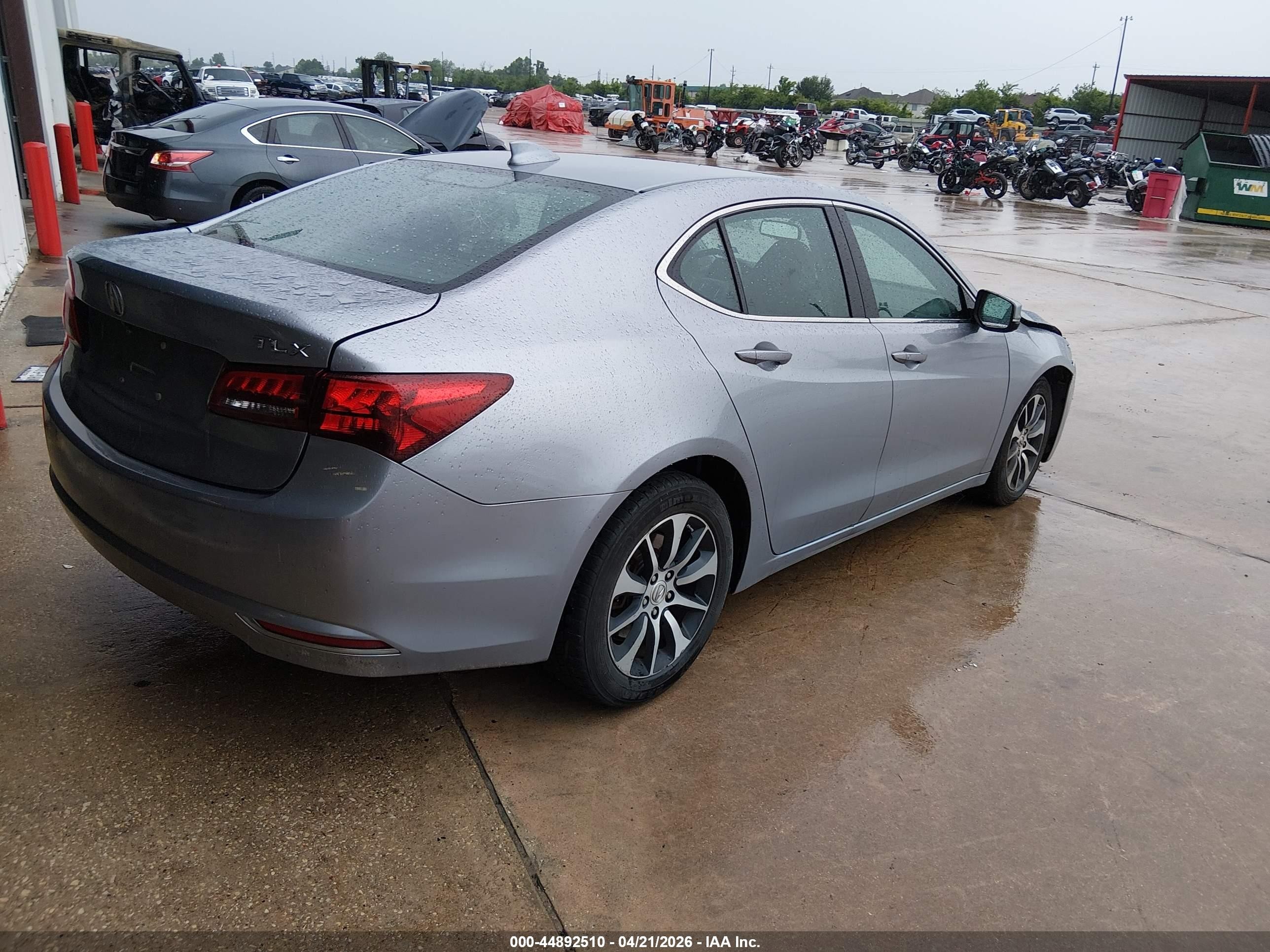 2015 Acura Tlx   Light Blue vin: 19UUB1F3XFA023857