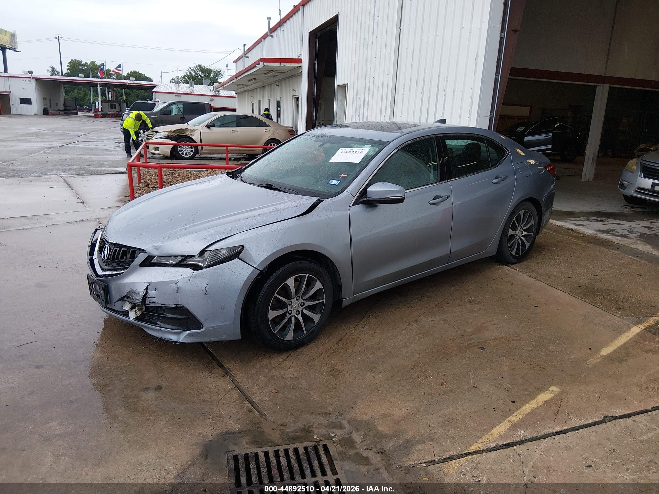 2015 Acura Tlx   Light Blue vin: 19UUB1F3XFA023857