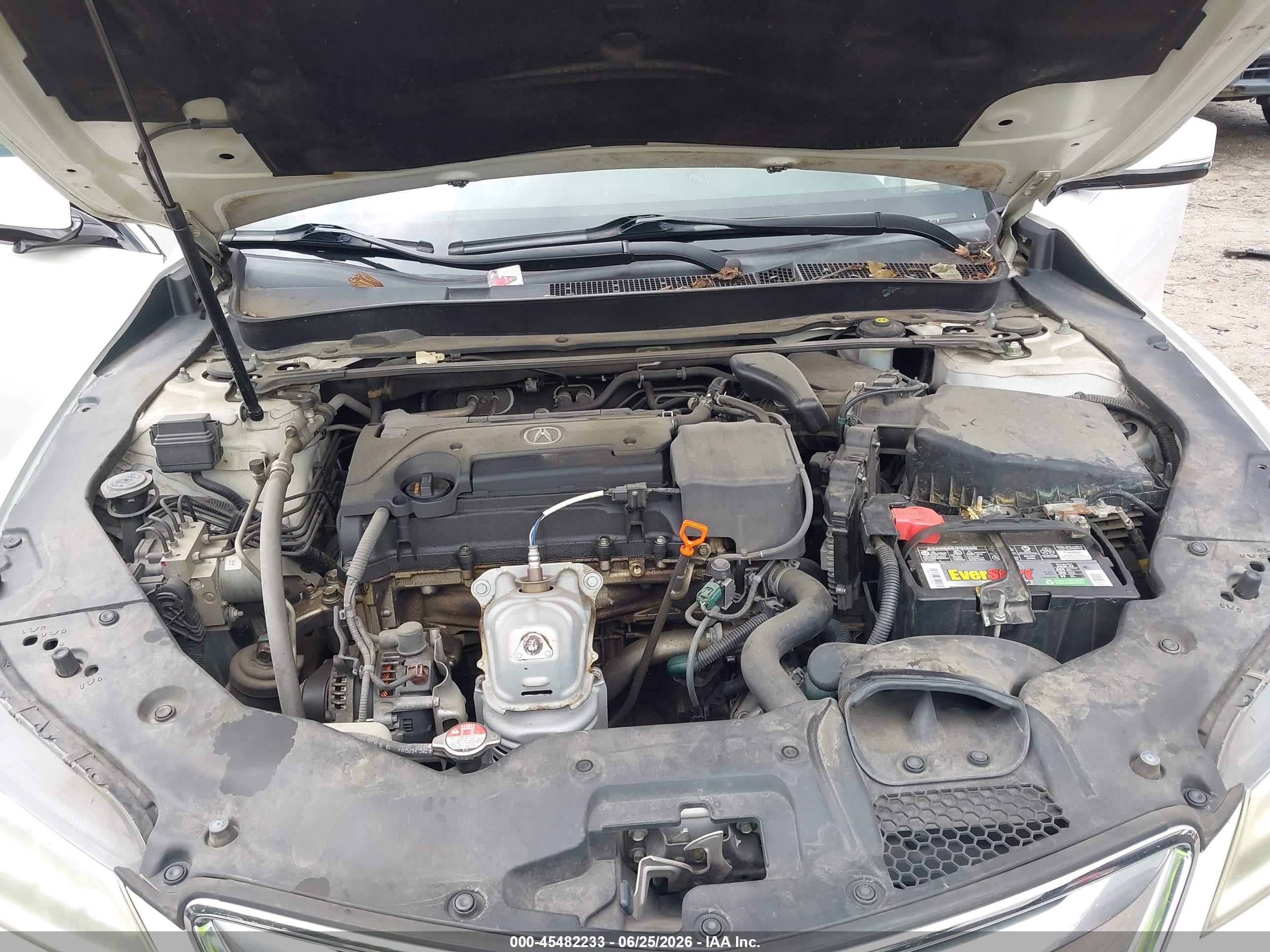2015 Acura Tlx   Белый vin: 19UUB1F3XFA024202