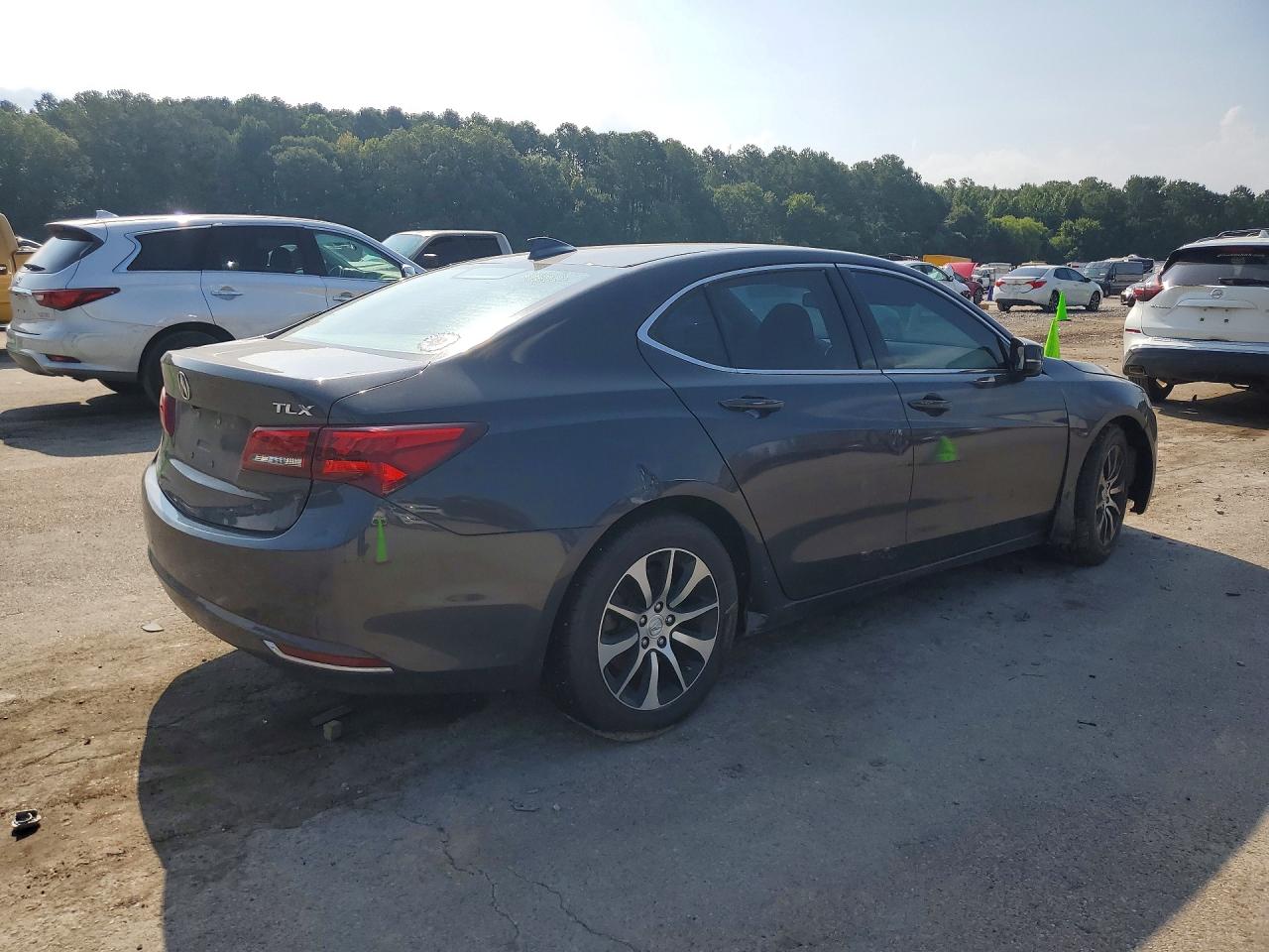 2015 Acura Tlx Gray vin: 19UUB1F3XFA024376