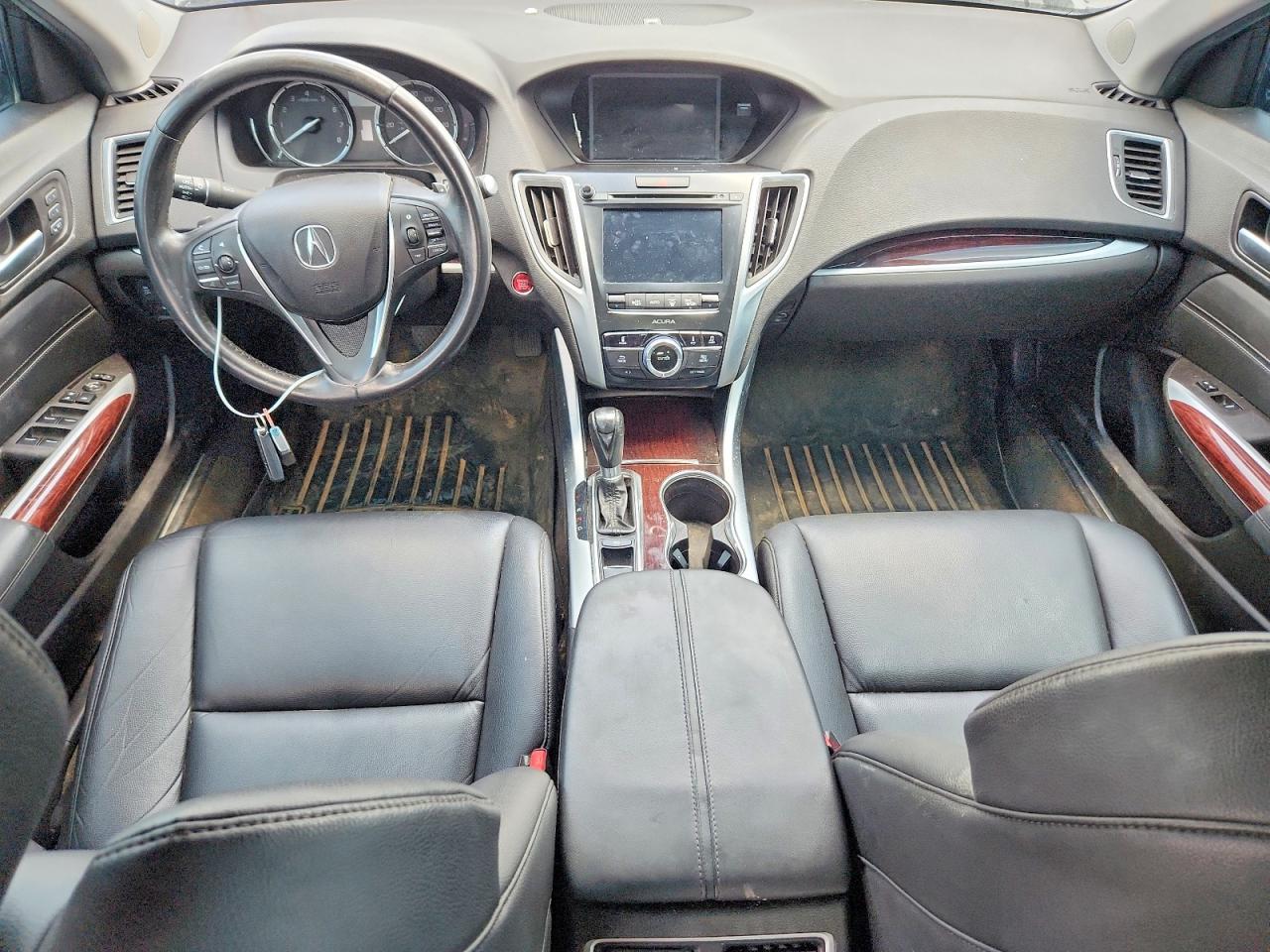 2015 Acura Tlx Gray vin: 19UUB1F3XFA024376