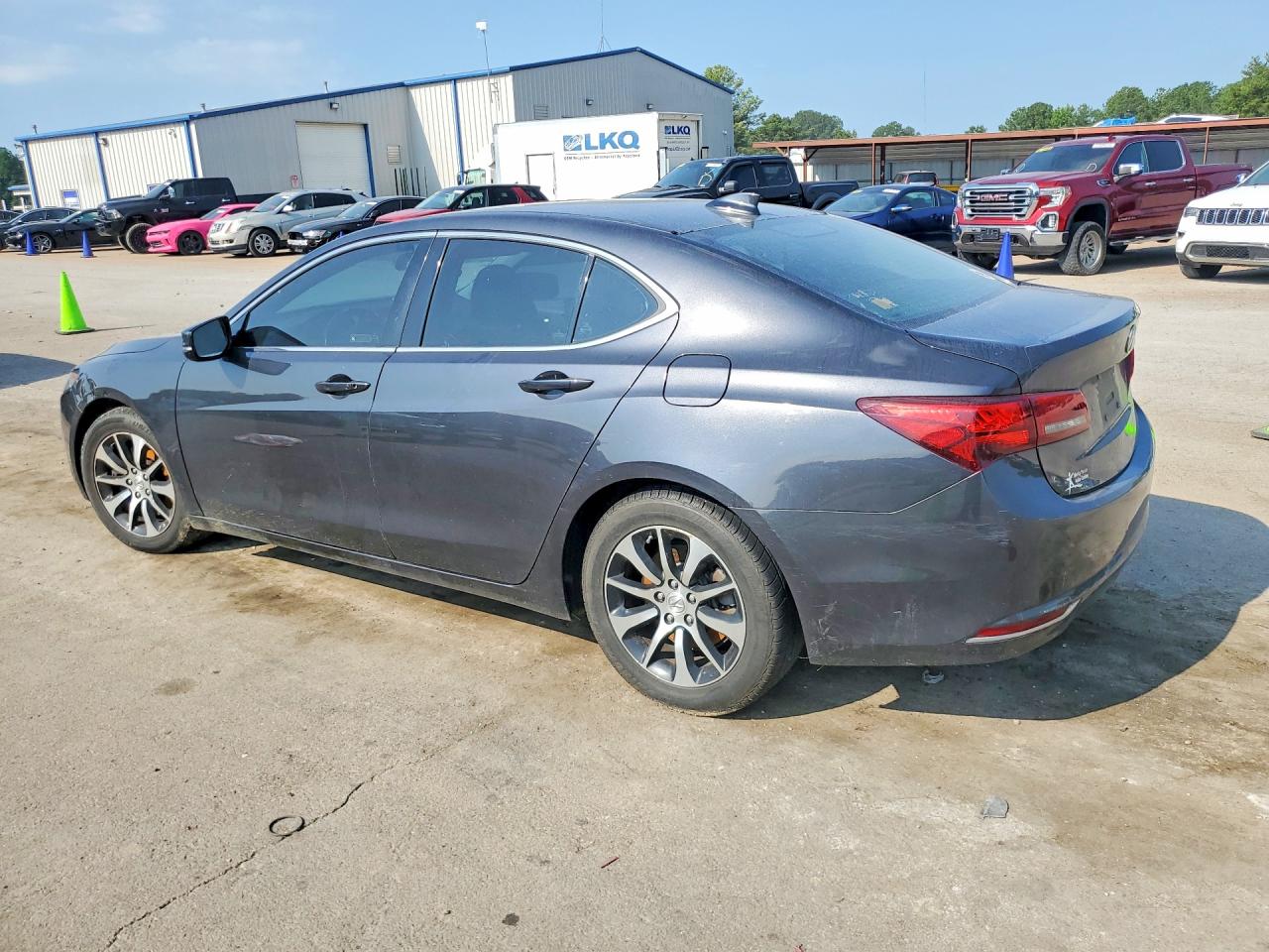 2015 Acura Tlx Gray vin: 19UUB1F3XFA024376