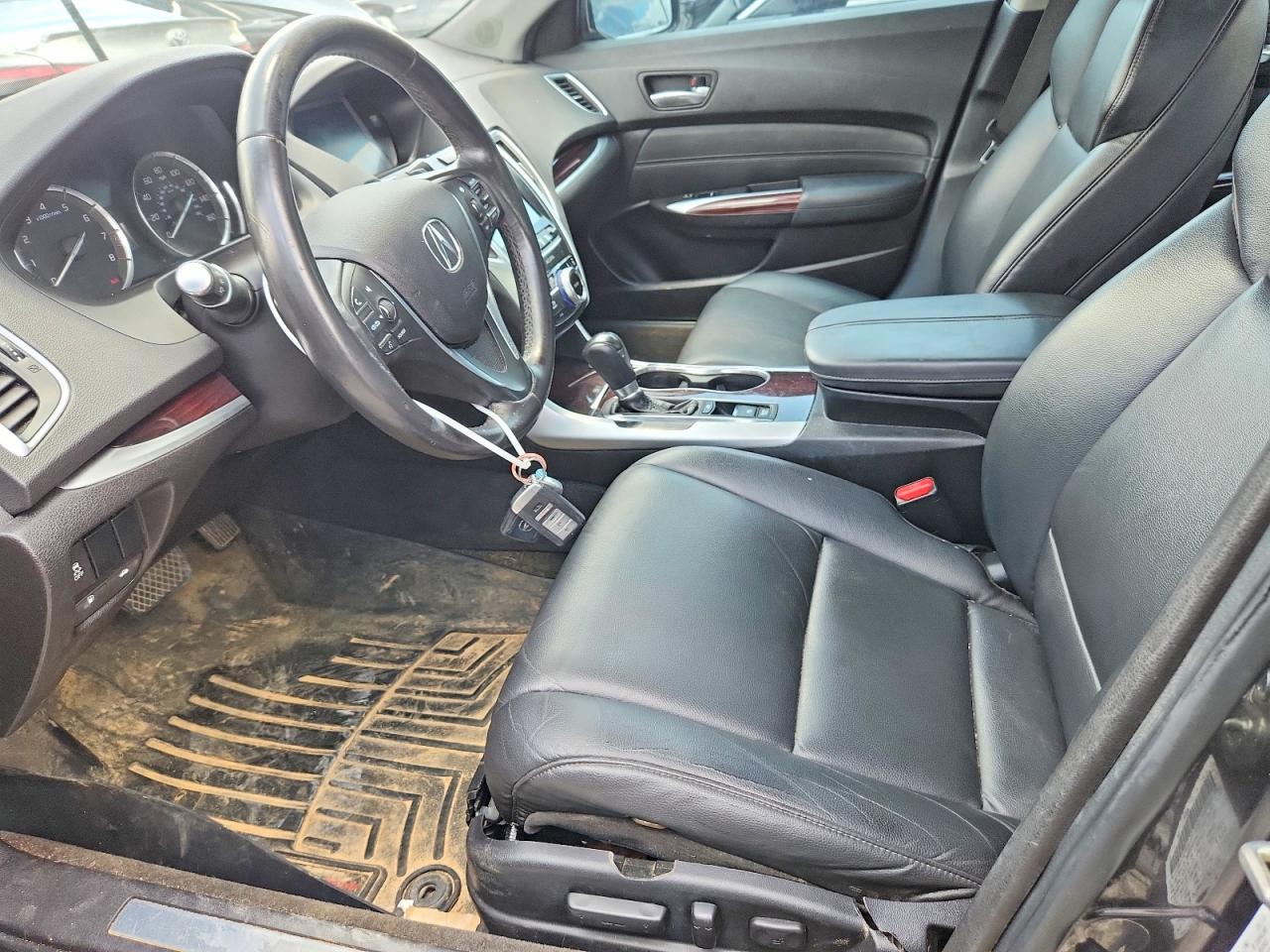 2015 Acura Tlx Gray vin: 19UUB1F3XFA024376