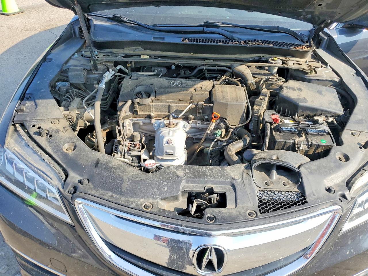 2015 Acura Tlx Gray vin: 19UUB1F3XFA024376